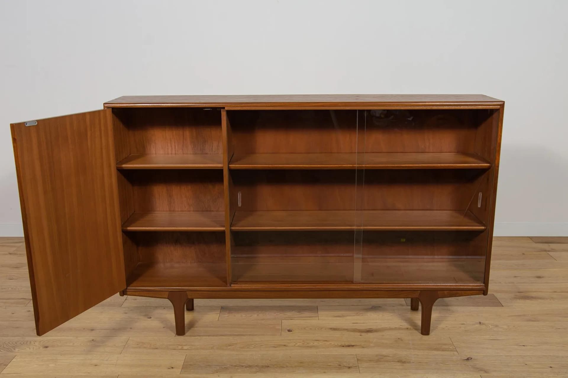 Bookcase, brown teak, A.H. McIntosh, United Kingdom, 1960s - 71989