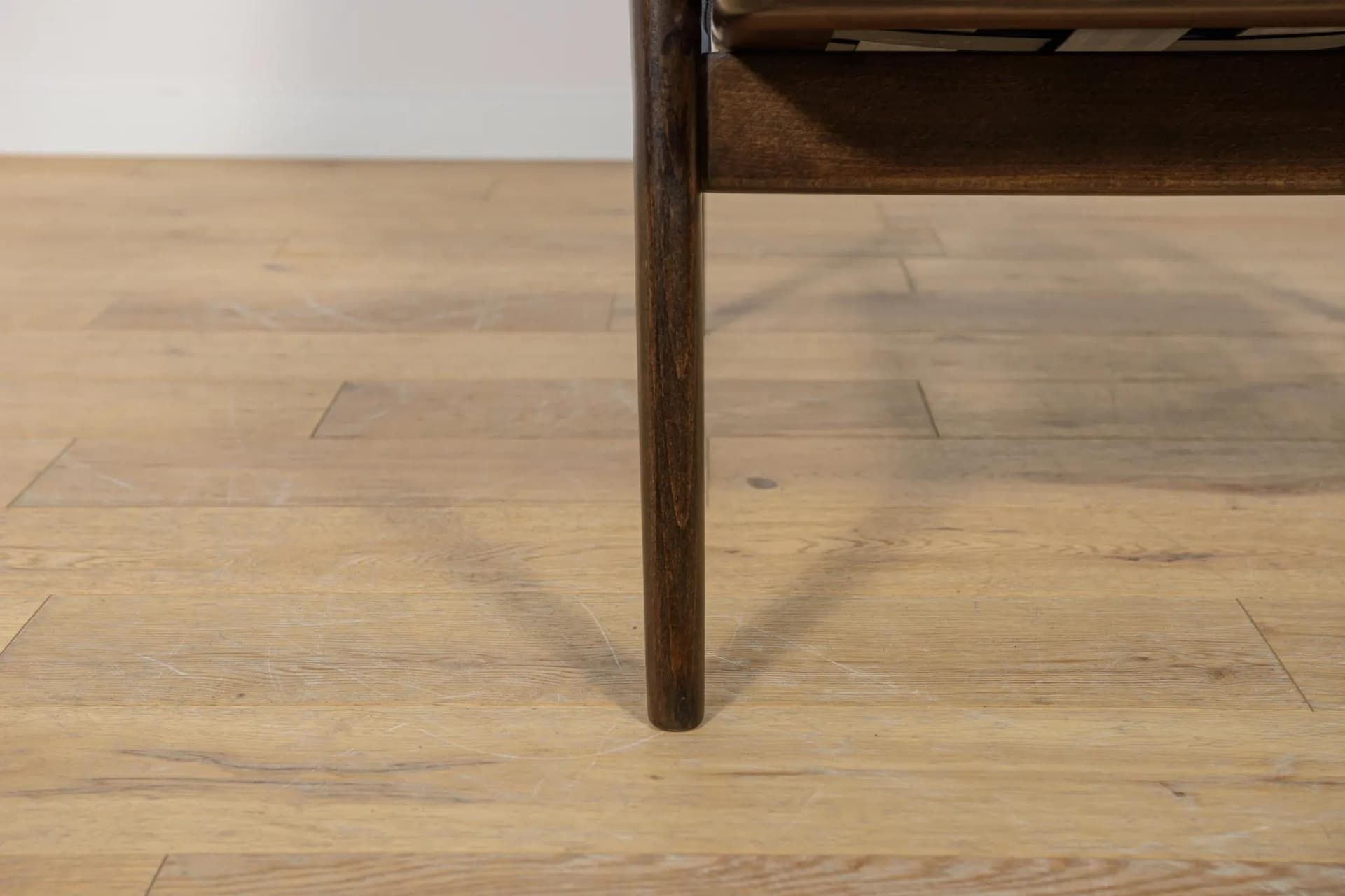 Para foteli 300-139, granatowy, buk palisander, Swarzędzka Fabryka Mebli, Polska, lata 60. - 71695