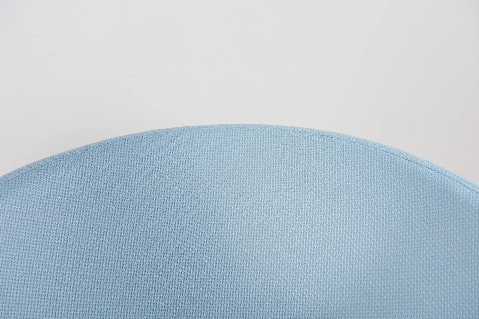 Pair of armchairs Apollo EJ 96, light blue, fabric, brushed steel, by P. H. Lorentzen & J. Foersom, Denmark, 21st c. - 71594