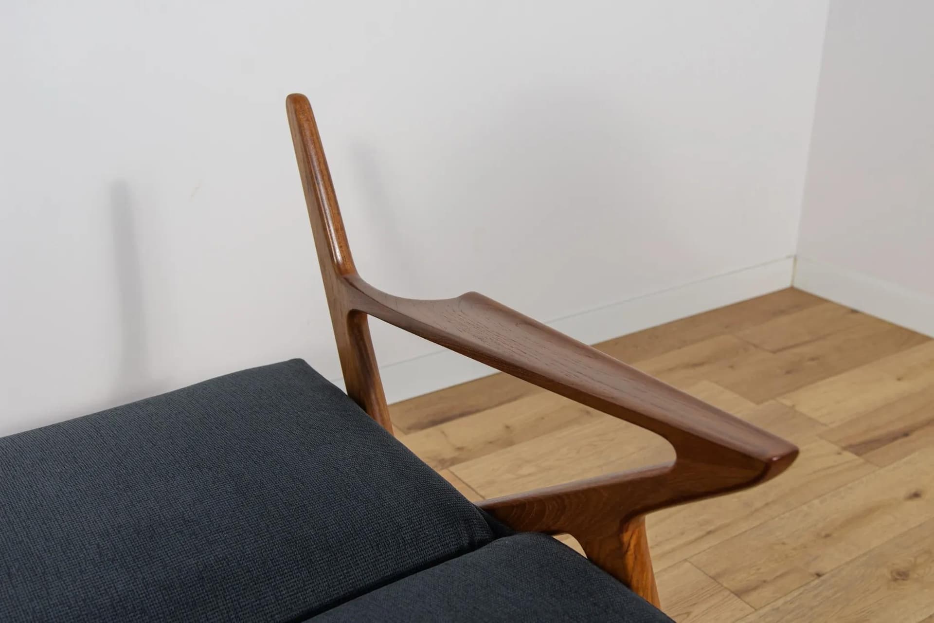 Sofa rozkładana Z-Sofa, teak czarny, proj. P. Jensen, Dania, lata 50. - 71356