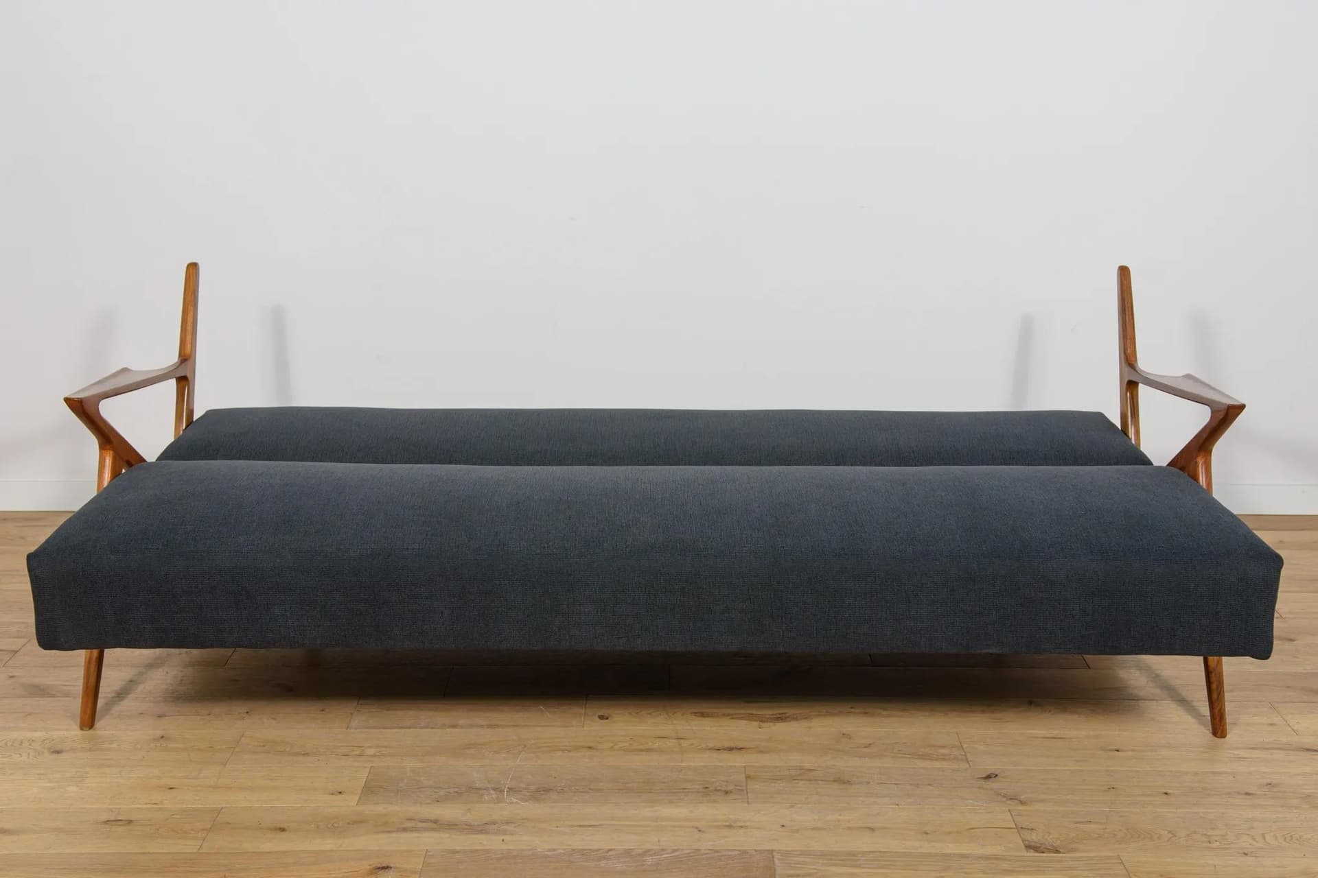 Sofa rozkładana Z-Sofa, teak czarny, proj. P. Jensen, Dania, lata 50. - 71355