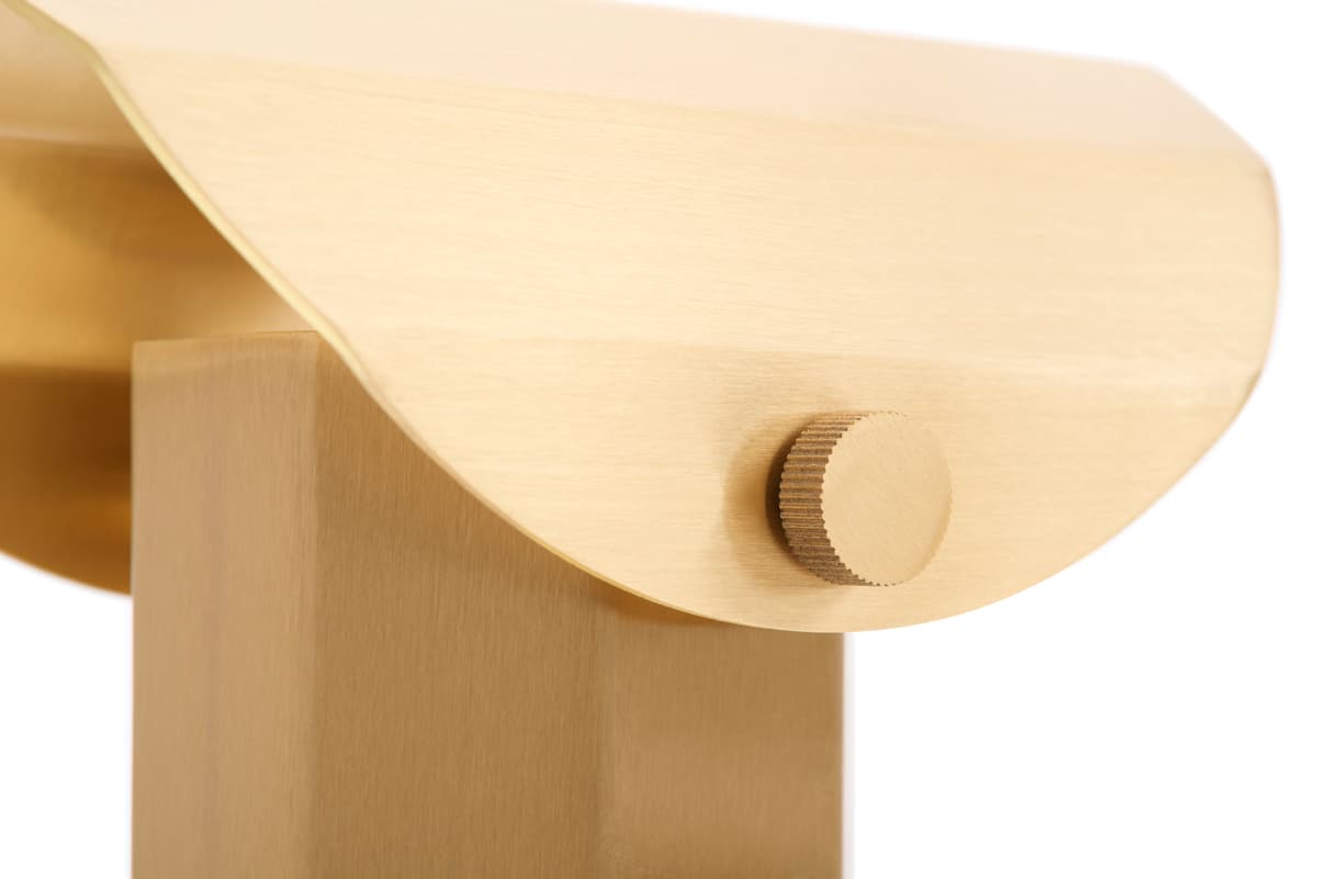 Lampka przenośna APOLIN mosiądz szczotkowany, Kaspa x Grynasz Studio - 6198