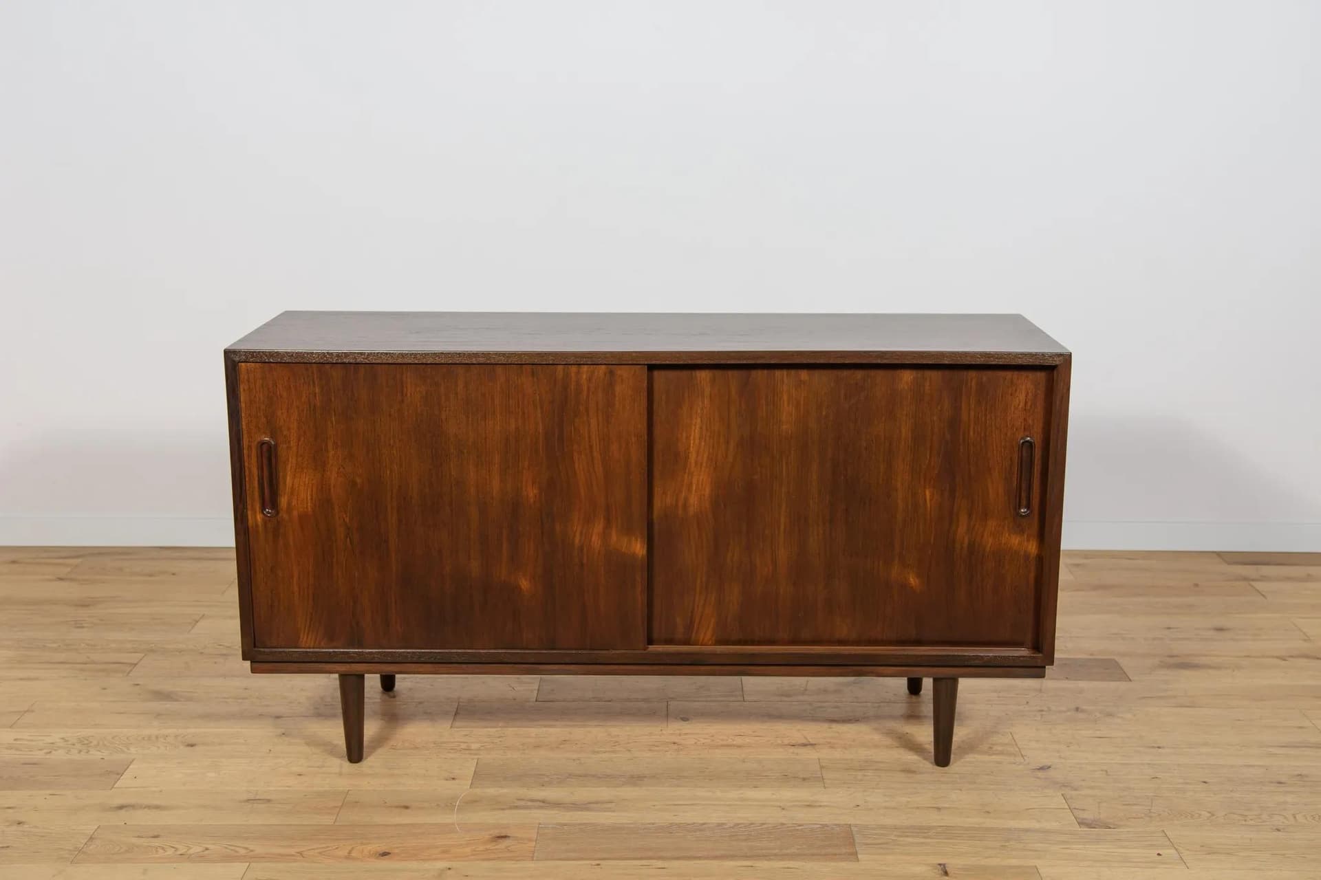 Komoda, teak brązowy, proj. P. Hundevad, Dania, lata 70. - 71200