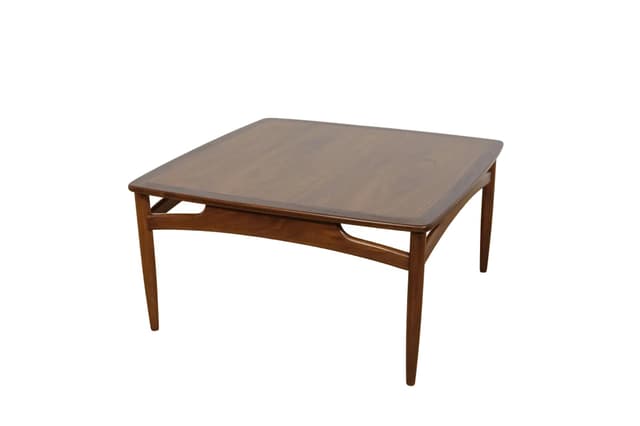 Coffee table, brown teak, G-Plan, United Kingdom, 1960s. - DIMENSION