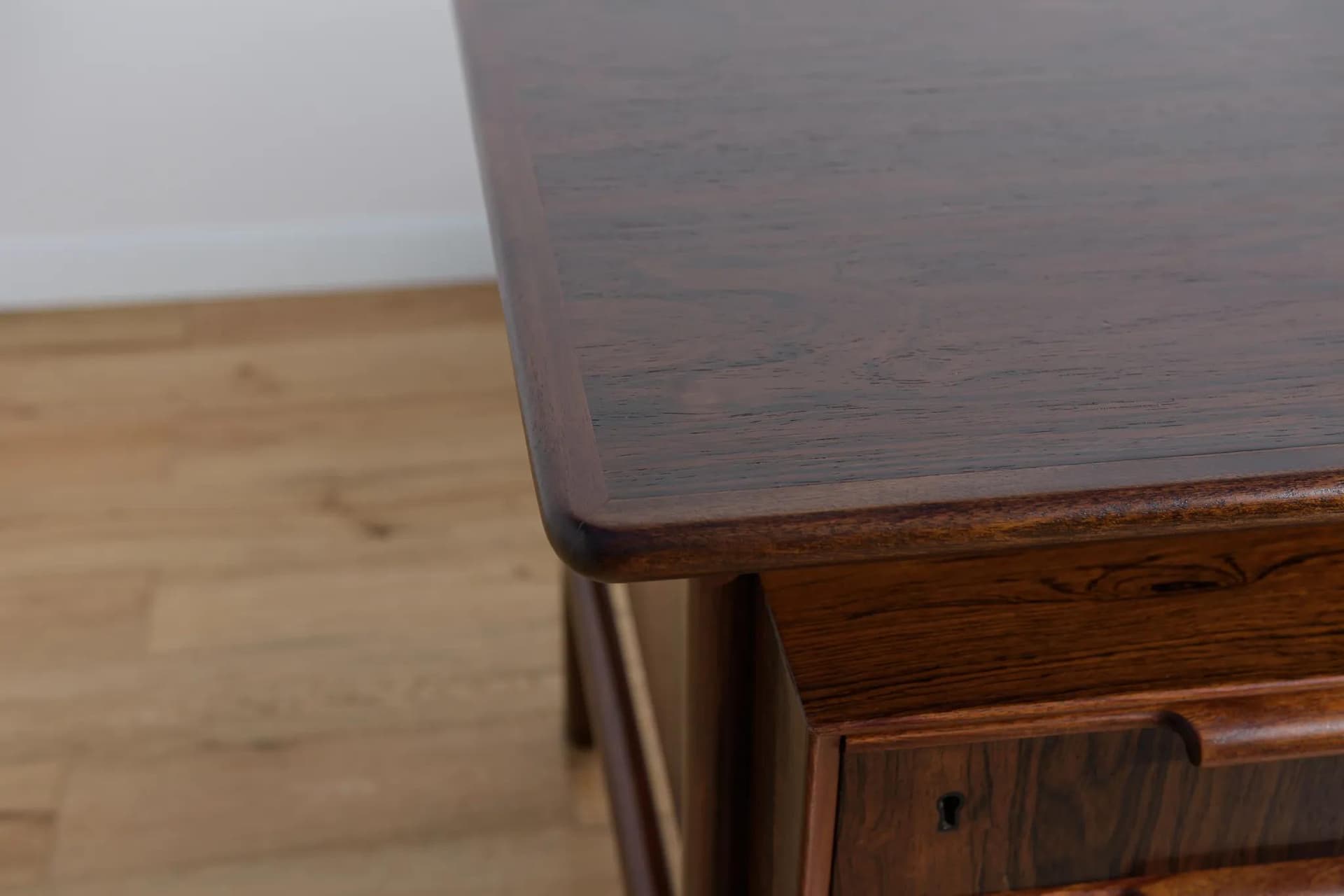 Biurko model 75, palisander brązowy, Omann Jun, Dania, lata 50. - 71148