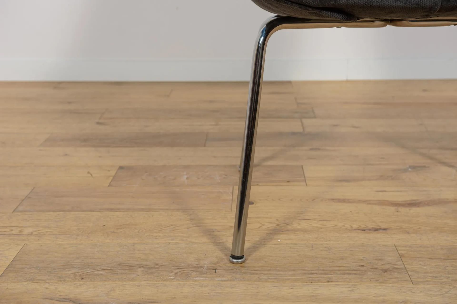 Armchair Kilta, black velvet, chrome, by O. Mannermaa, Juch, Germany, 1970s. - 71088