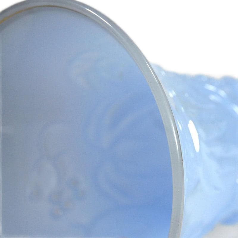 Błękitny wazon ze szkła opalinowego, Baccarat, Francja, poł. XIX w. - 5981