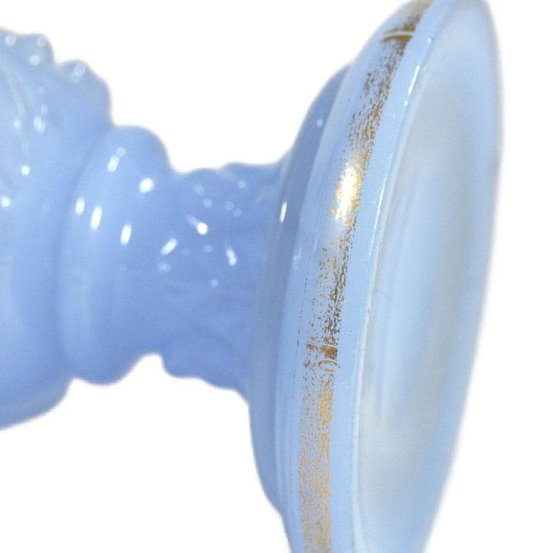 Błękitny wazon ze szkła opalinowego, Baccarat, Francja, poł. XIX w. - 5982