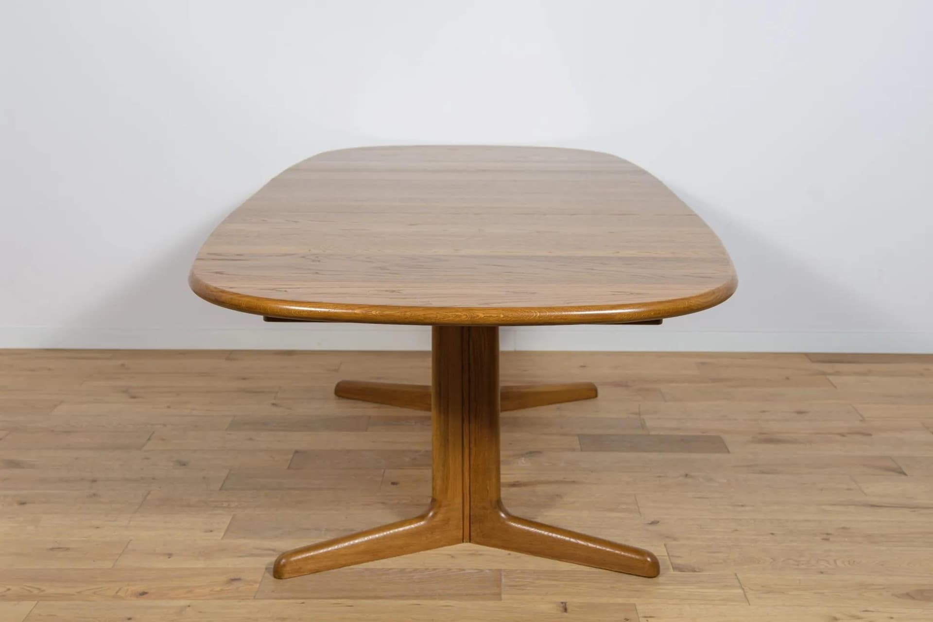 Stół rozkładany, dąb brązowy, proj. N.O. Møller, Dania, lata 70. - 71059