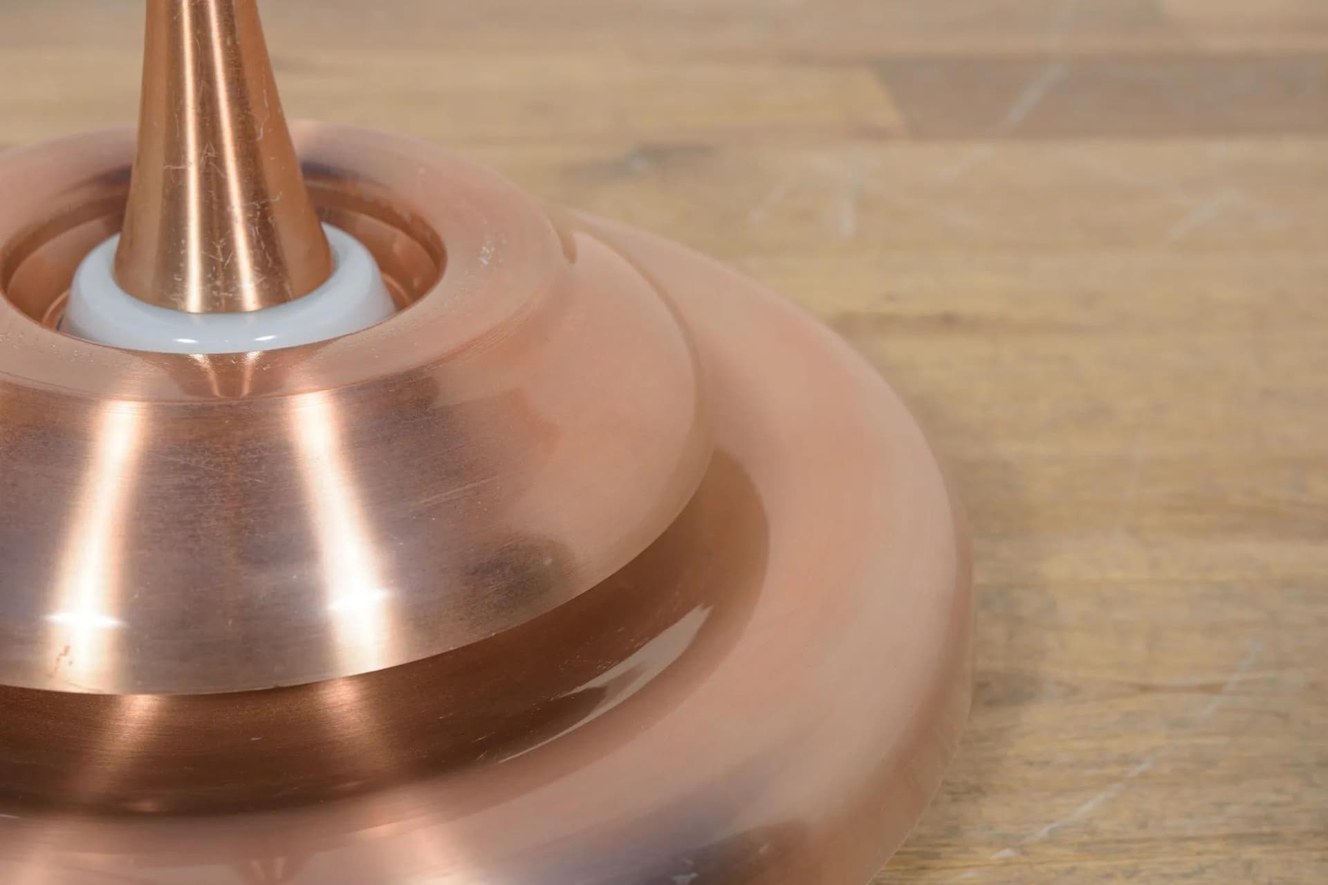 Pendant lamp, copper, Denmark, 1960s - 70942