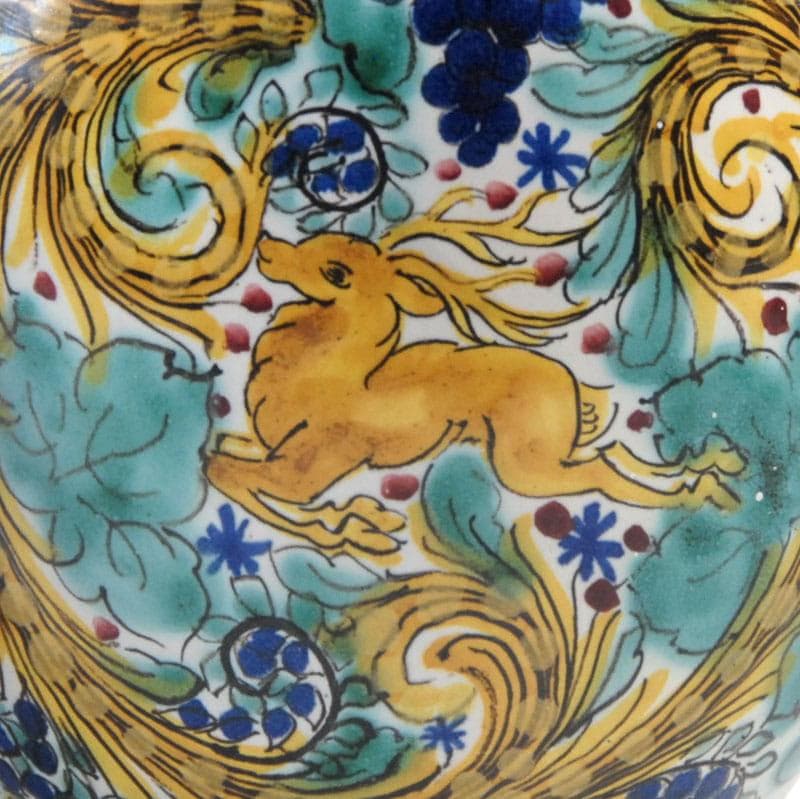 Białe ceramiczne wazony, Josef Štancl, Czechosłowacja, lata 20. - 5962