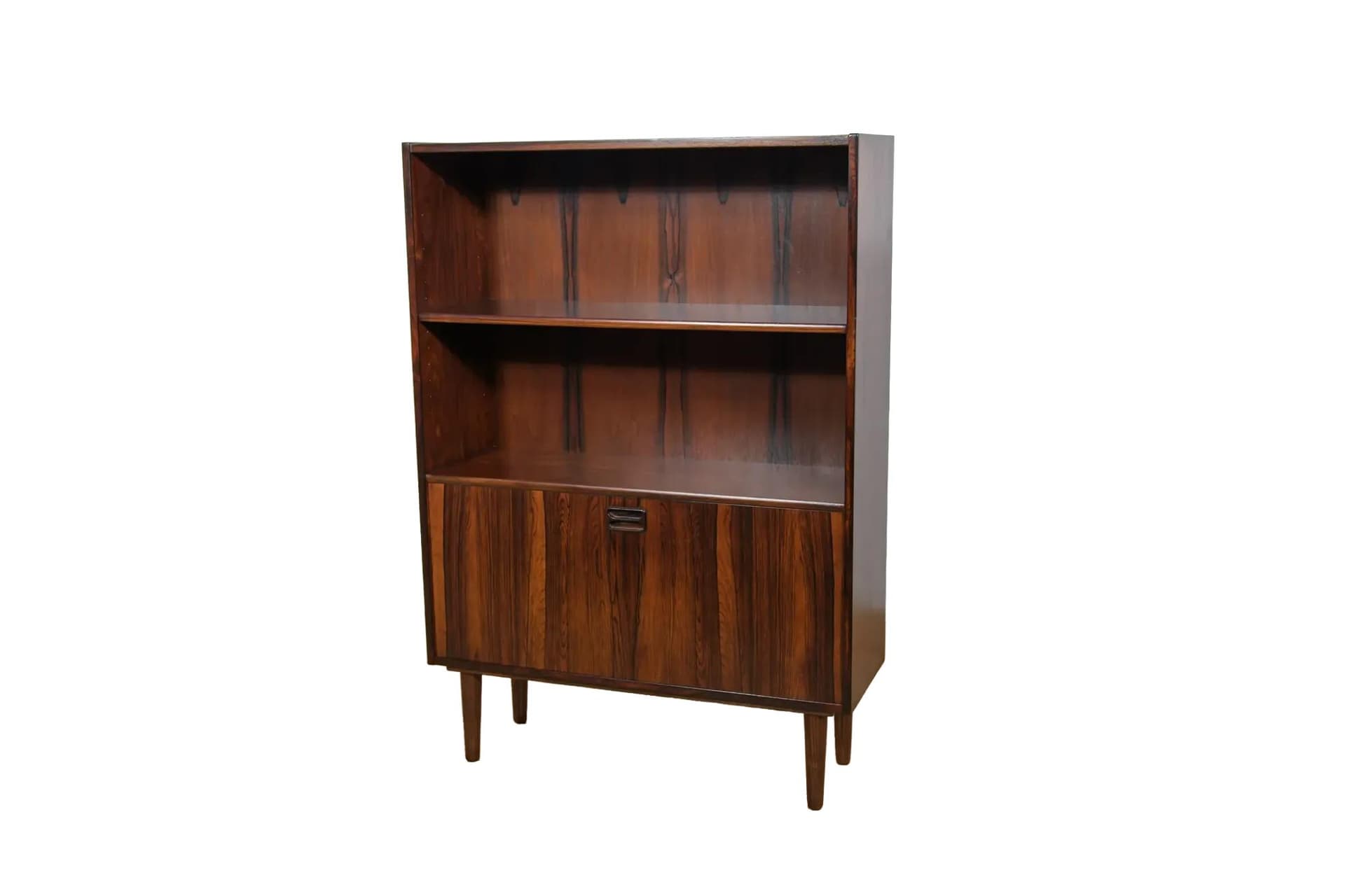 Regał, palisander brązowy, Dania, lata 70.