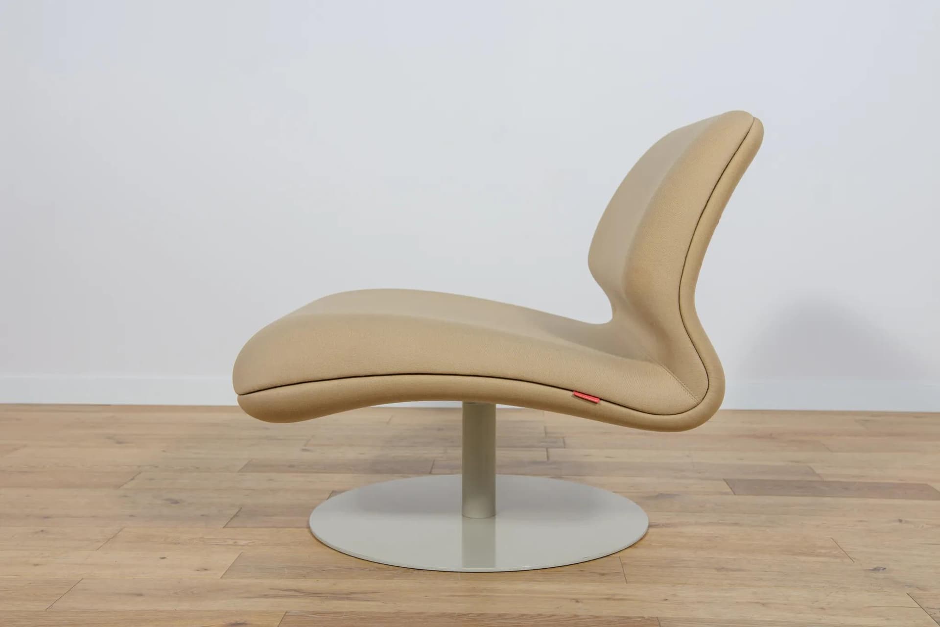 Armchair MV10, beige, fabric, metal, by M. Voss, Fritz Hansen, Denmark, 21st c. - 70821