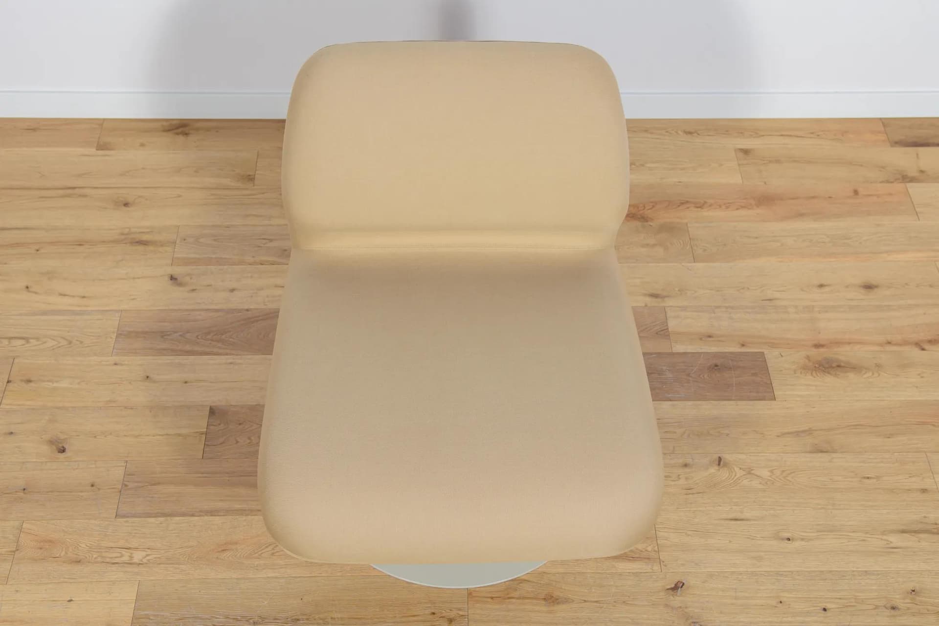 Armchair MV10, beige, fabric, metal, by M. Voss, Fritz Hansen, Denmark, 21st c. - 70819