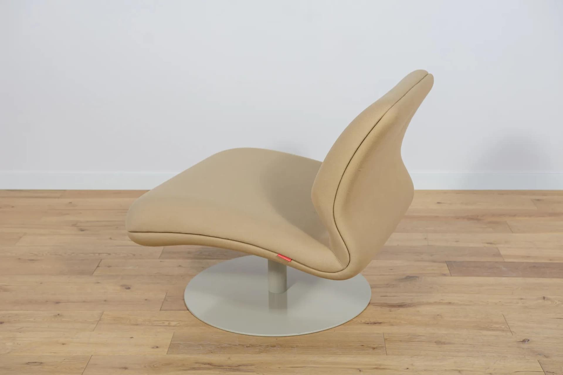Armchair MV10, beige, fabric, metal, by M. Voss, Fritz Hansen, Denmark, 21st c. - 70822