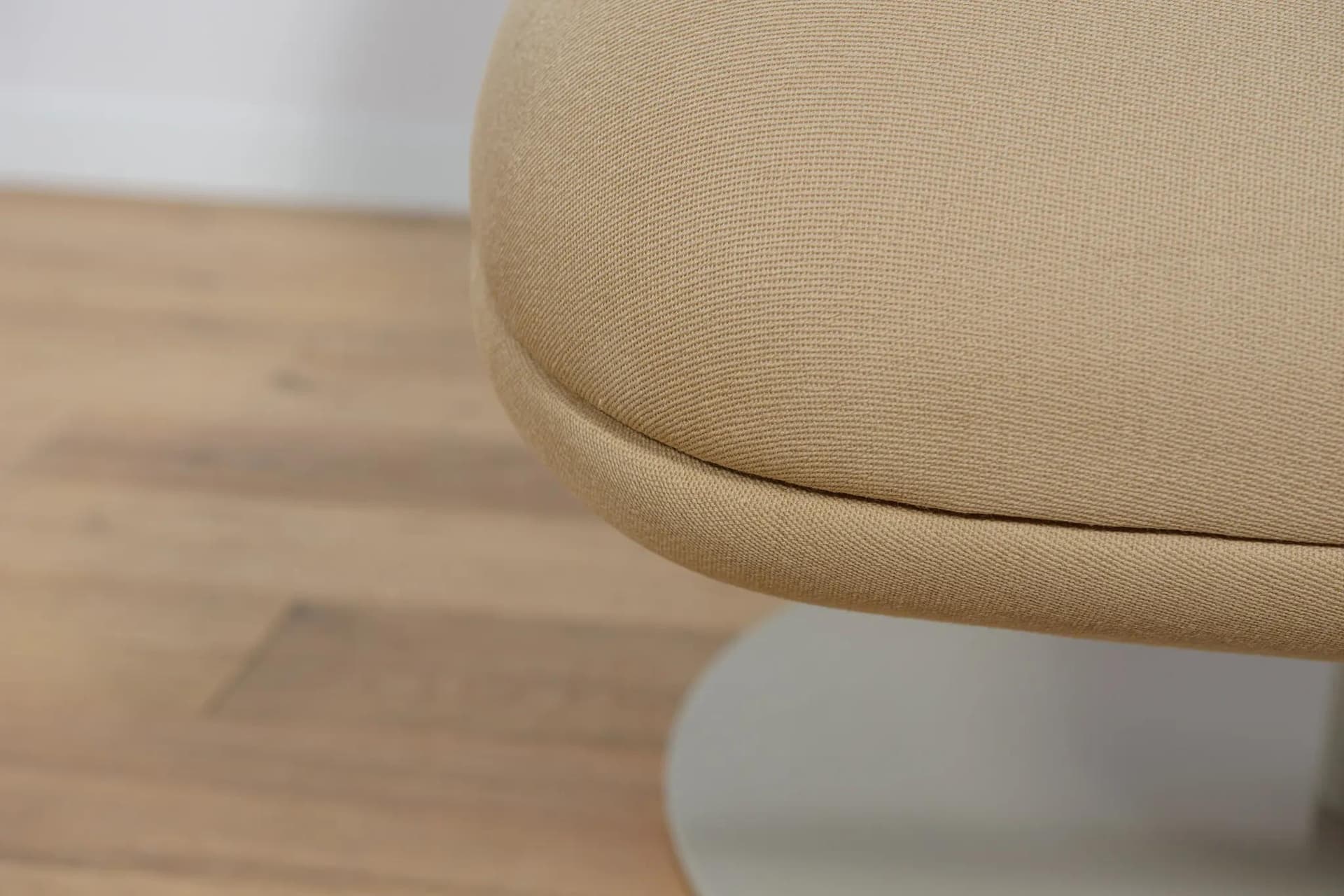 Armchair MV10, beige, fabric, metal, by M. Voss, Fritz Hansen, Denmark, 21st c. - 70823