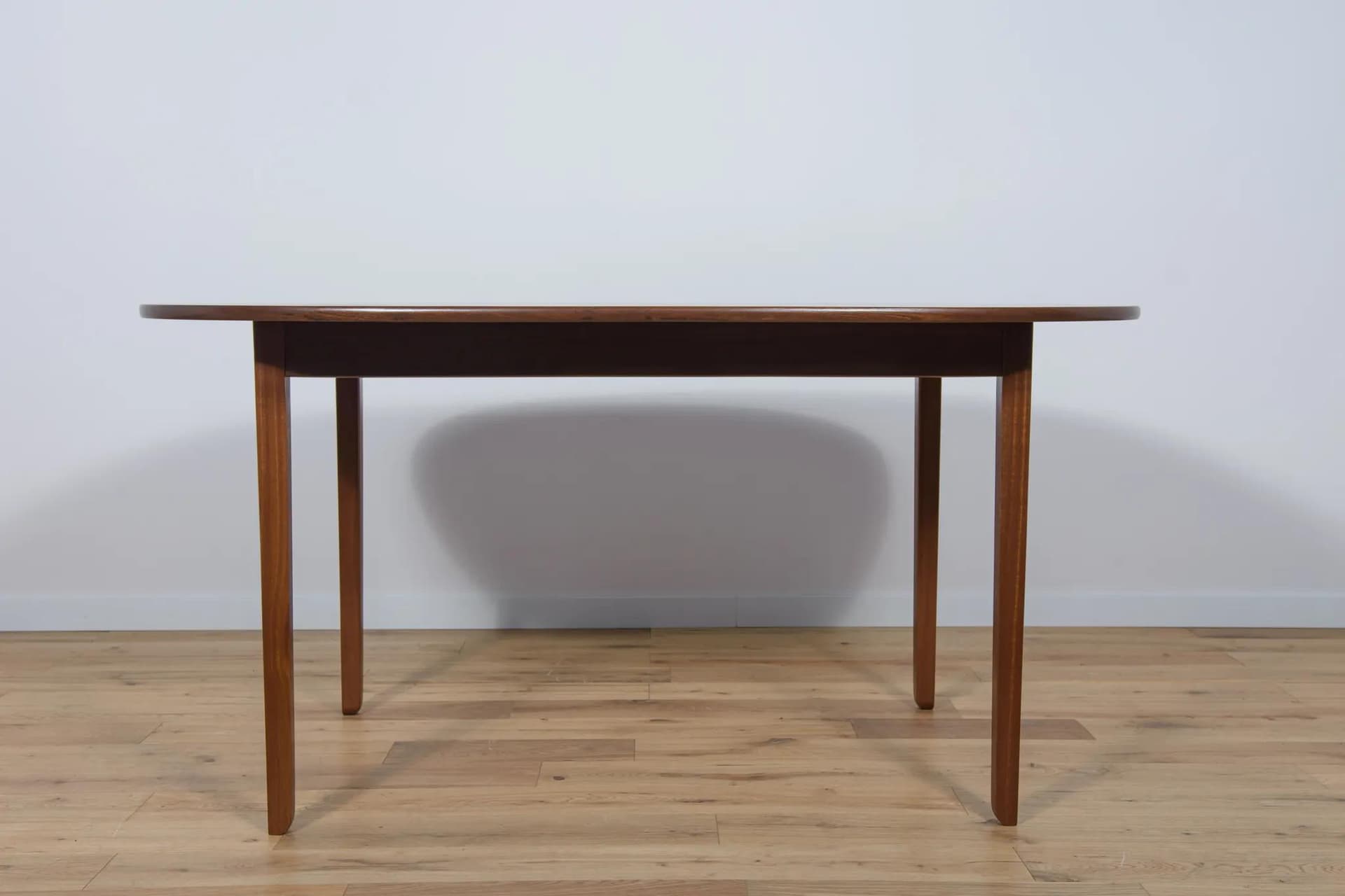 Stół Rungstedlund, mahoń brązowy, proj. O. Wanscher, Poul Jeppesens Møbelfabrik, Dania, lata 60. - 70591