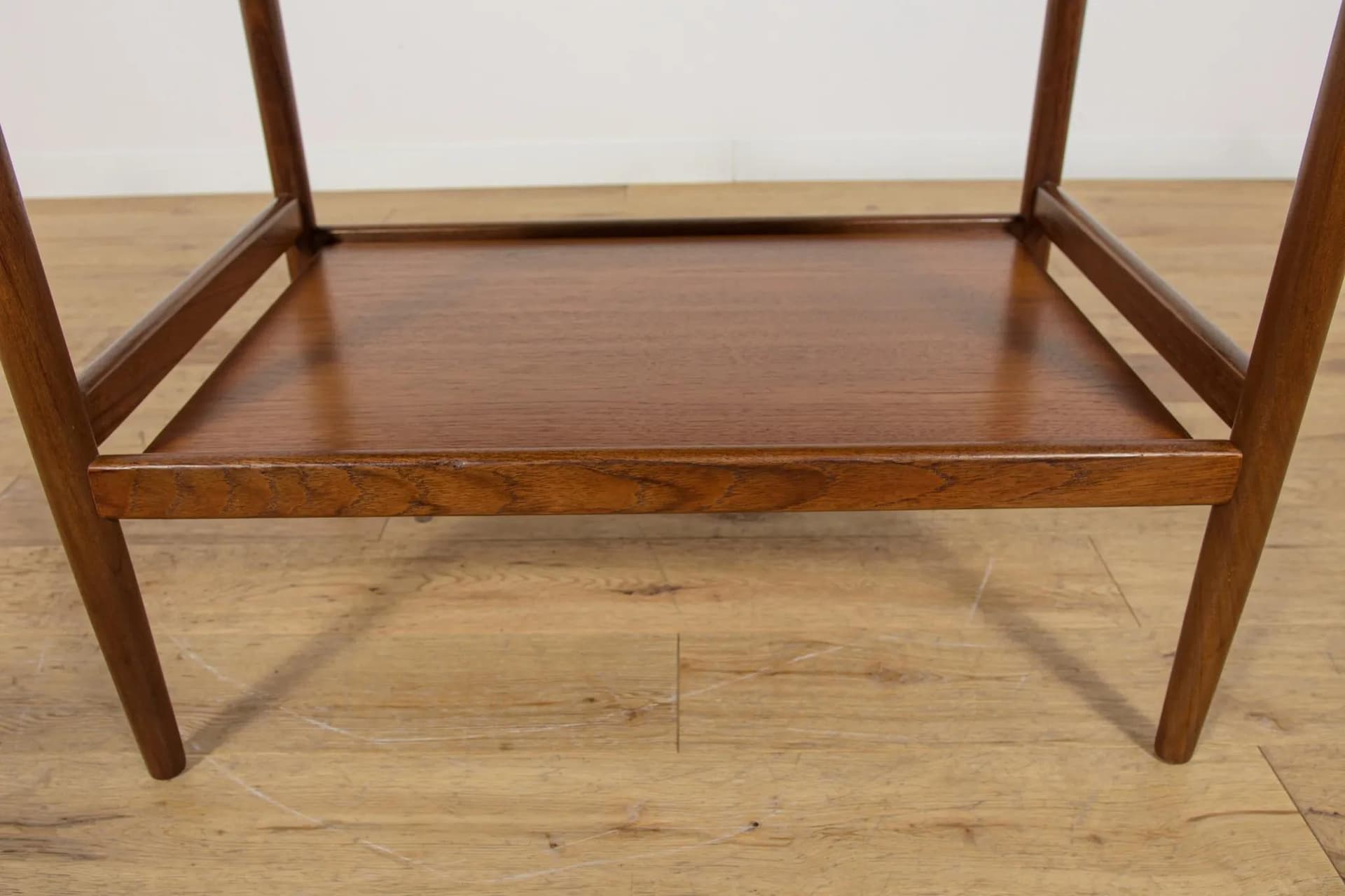 Stolik pomocniczy, teak brązowy, Dania, lata 70. - 70526