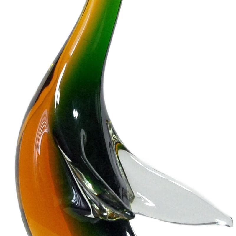 Kolorowa figurka szklana, Murano, Włochy, lata 60. - 5927