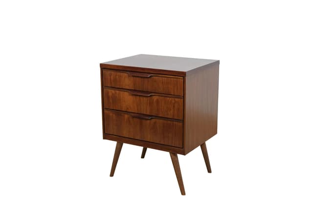 Komoda Mid-Century, teak brązowy, Dania, lata 60. - WYMIARY