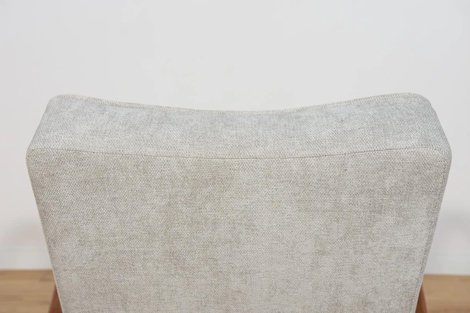 Armchair H-269, grey, brown beech, by J. Halabala, UP Závody, Czechoslovakia, 1950s. - 70231