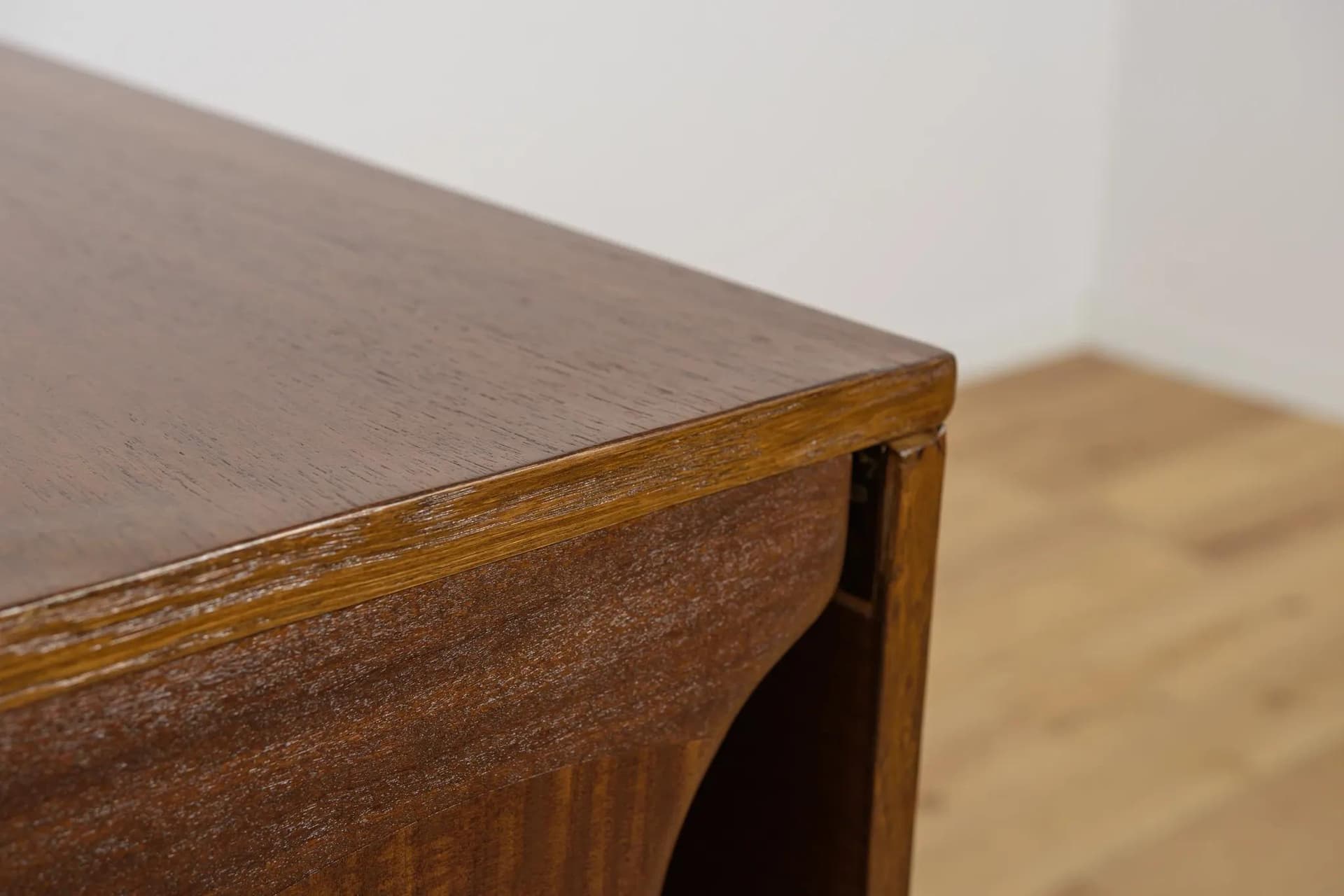 Extendable table, brown teak, G-Plan, United Kingdom, 1960s. - 70181