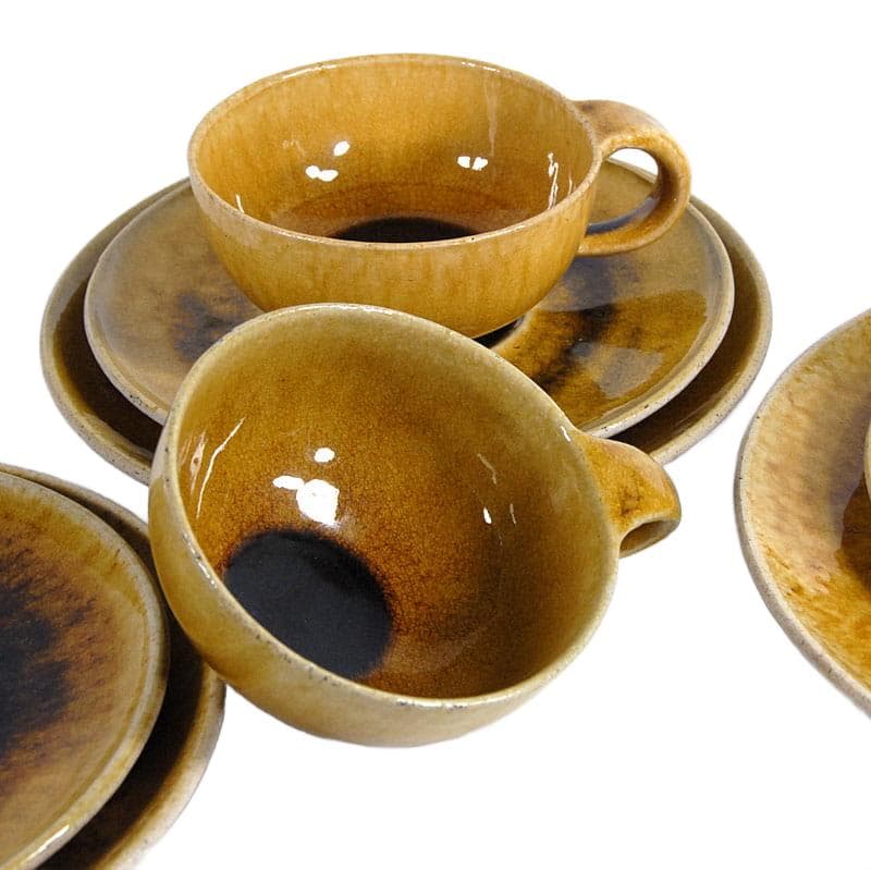 Honey Ceramic Set, Herman A. Kähler (HAK), Denmark, 1940s - 5913