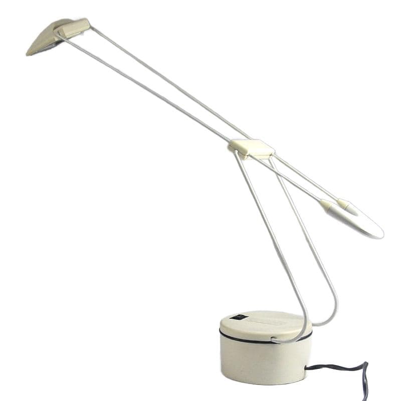 Kość słoniowa lampa biurkowa Modo, dla Alva Line, Włochy, lata 80. - 6072