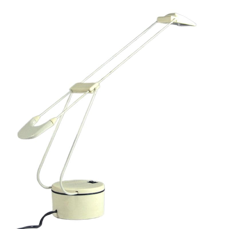 Kość słoniowa lampa biurkowa Modo, dla Alva Line, Włochy, lata 80. - 6068