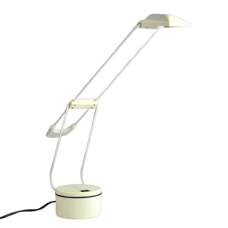 Kość słoniowa lampa biurkowa Modo, dla Alva Line, Włochy, lata 80. - 6070