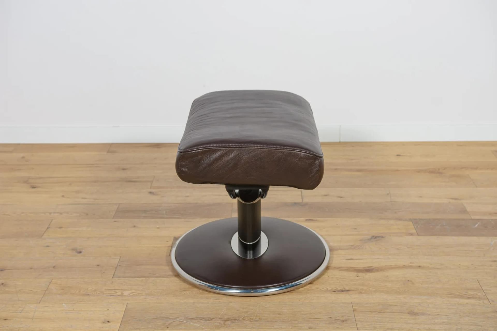 Lounge Chair with Ottoman Jazz, dark brown leather, Ekornes Stressless, Norway, 2000s - 70079