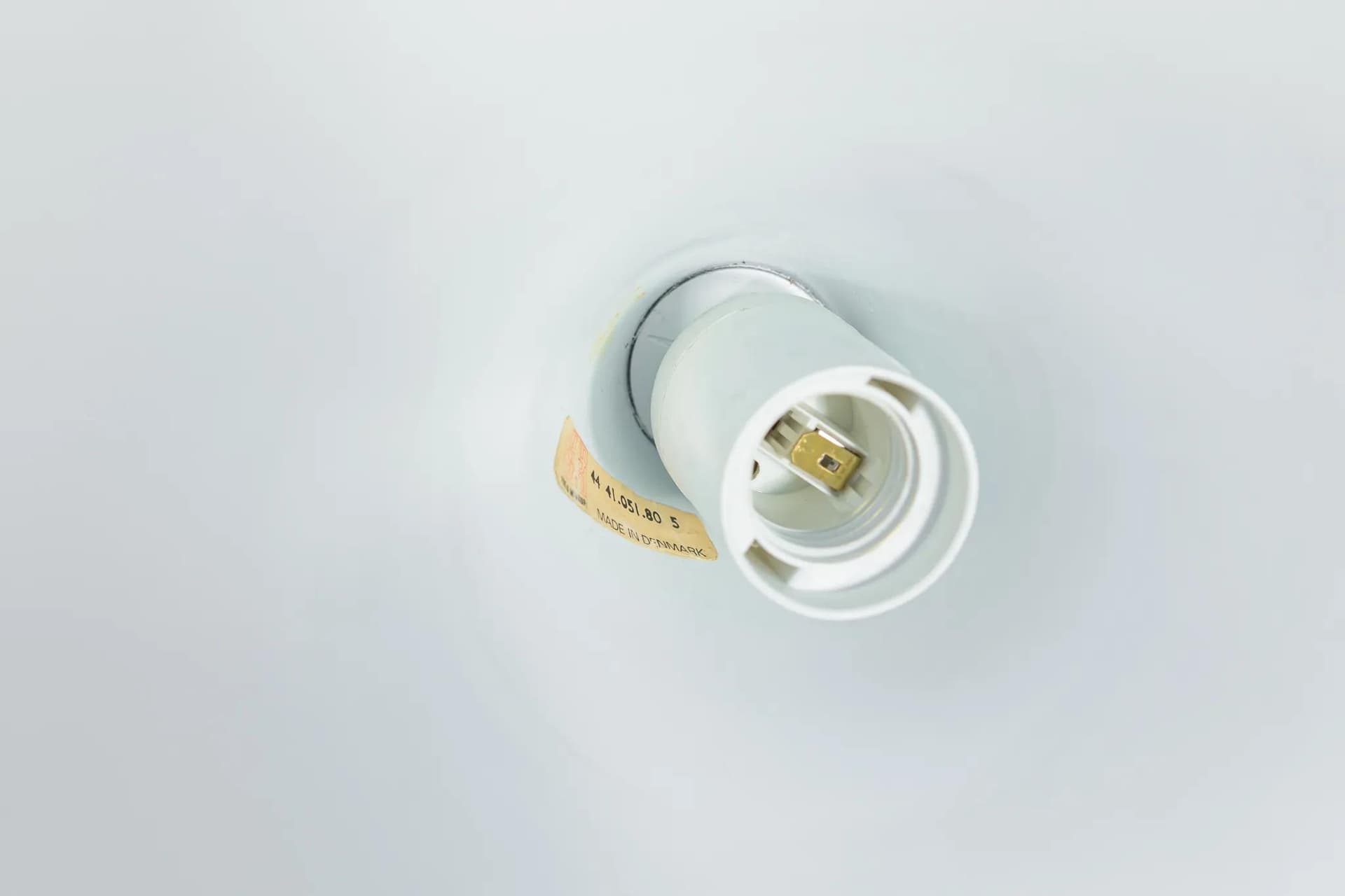 Pendant Lamp Semi Ø70 cm, golden aluminium, by C. Bonderup, T. Thorup, Fog & Morup, Denmark, 1970s. - 69882