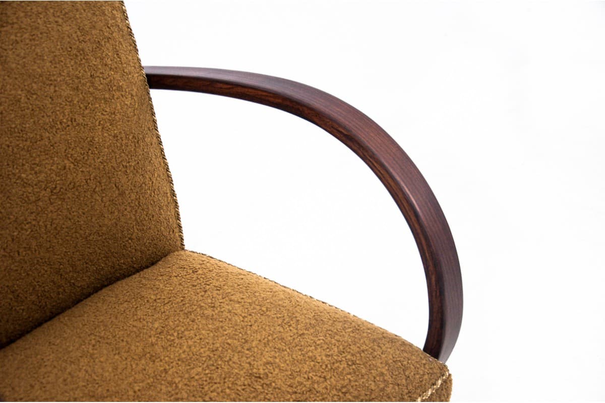 Yellow Art Deco Armchairs, by J. Halabala, Czechoslovakia, 1930s - 50144