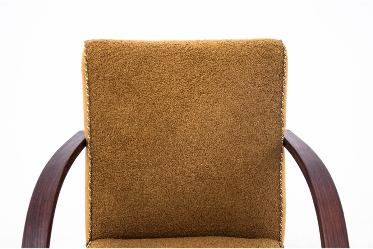 Yellow Art Deco Armchairs, by J. Halabala, Czechoslovakia, 1930s - 50143