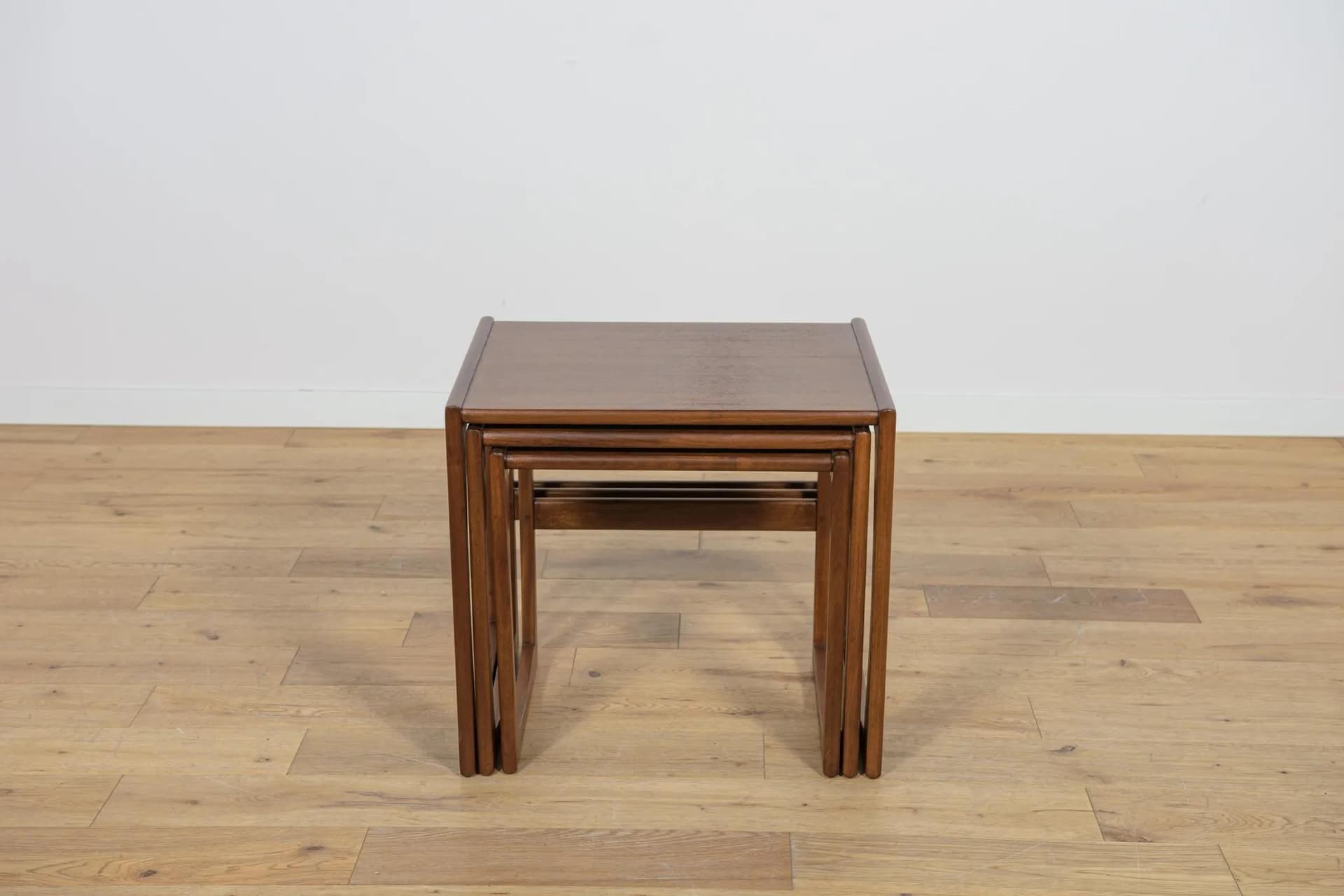 Set of three side tables, brown teak, by R. Benett, G-Plan, United Kingdom, 1960s. - 72832