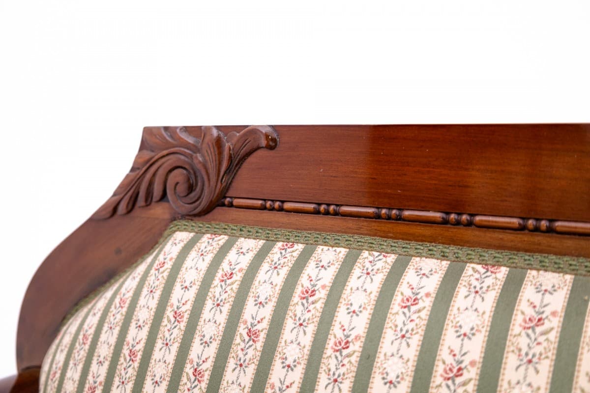 Brown Victorian Sofa, Sweden, 1880s - 191907