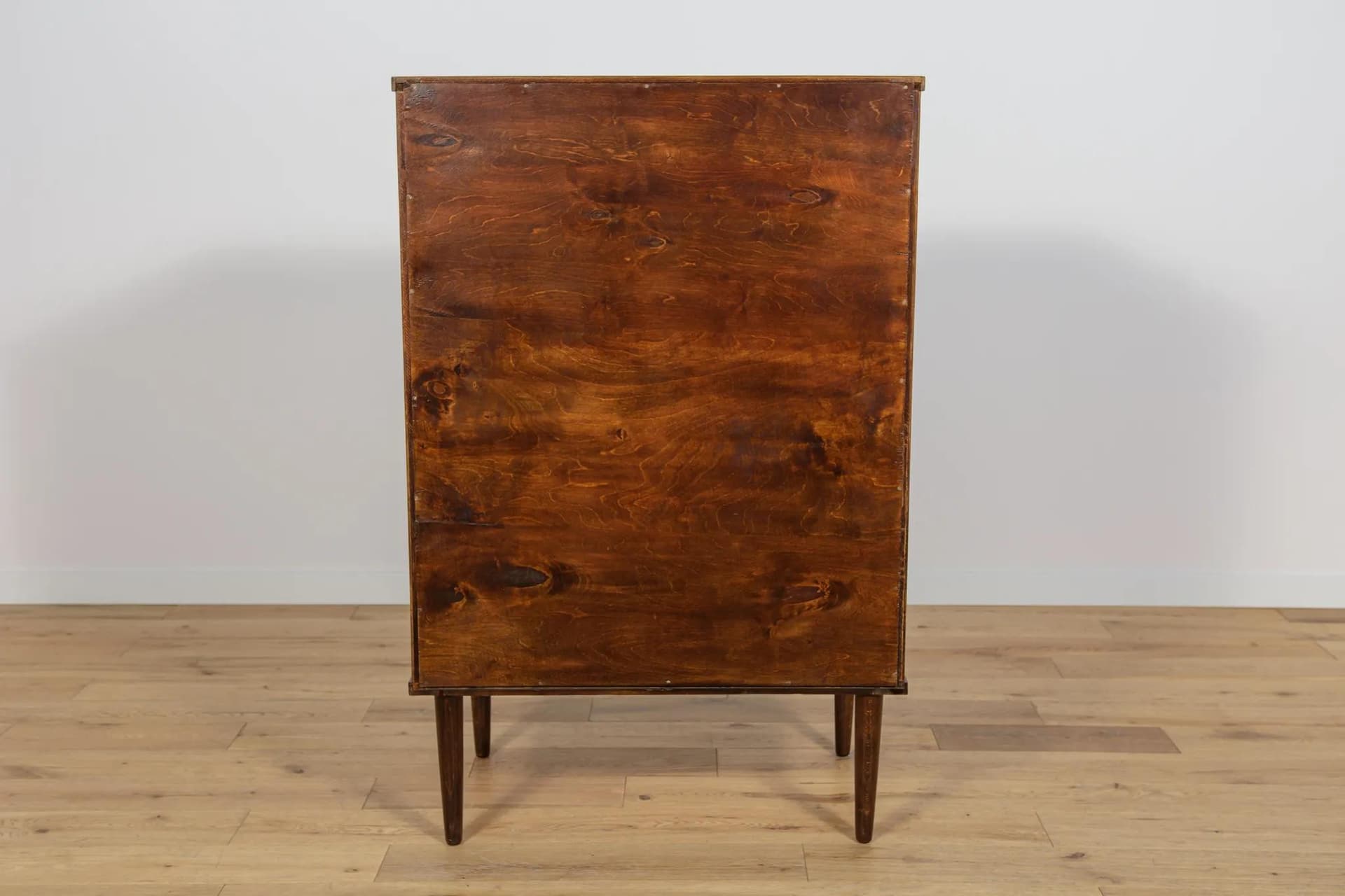 Chest of drawers, dark brown teak, Denmark, 1960s. - 74141
