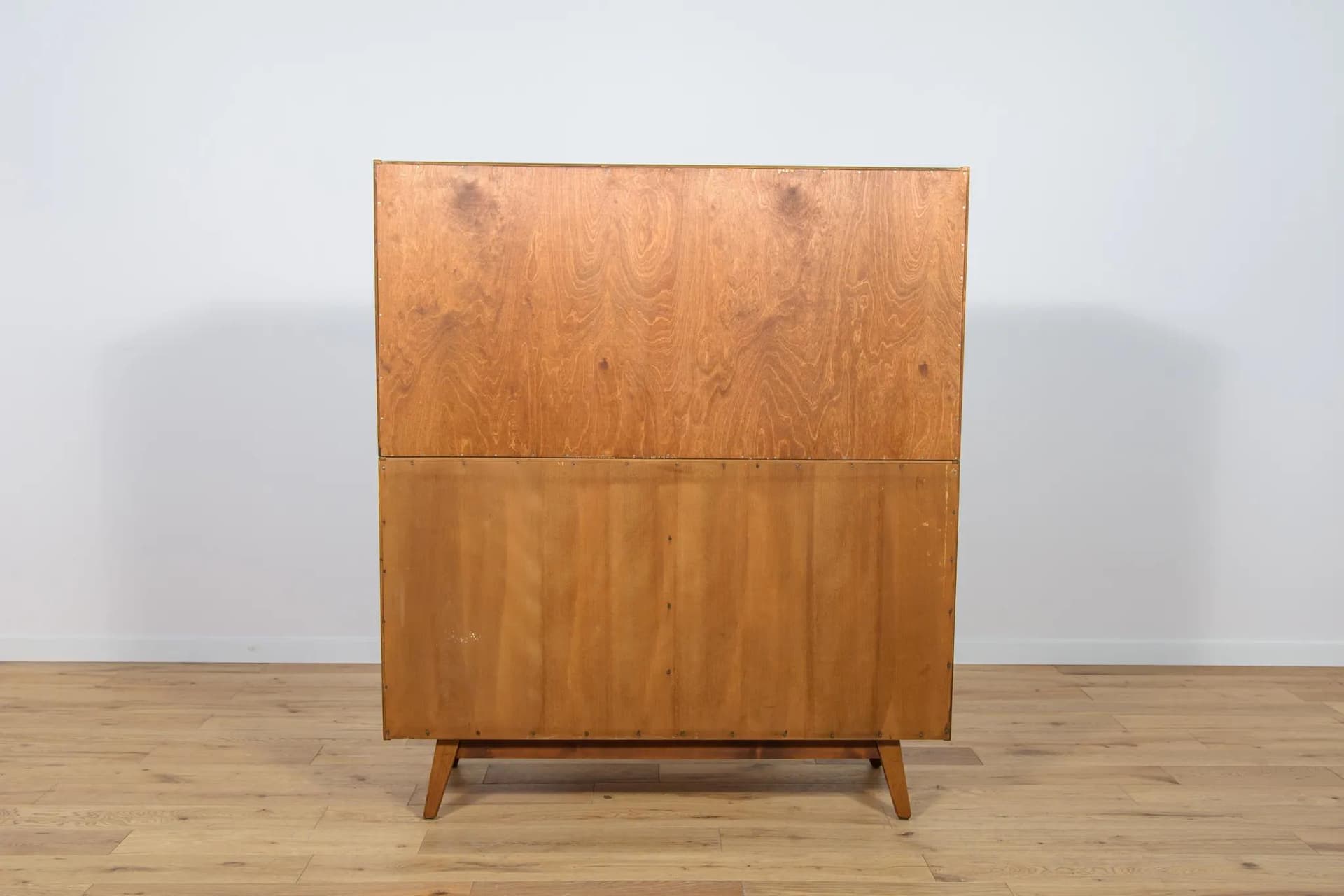 Komoda, brązowy, buk, proj. B. Landsman, Jitona, Czechosłowacja, lata 60. - 73969