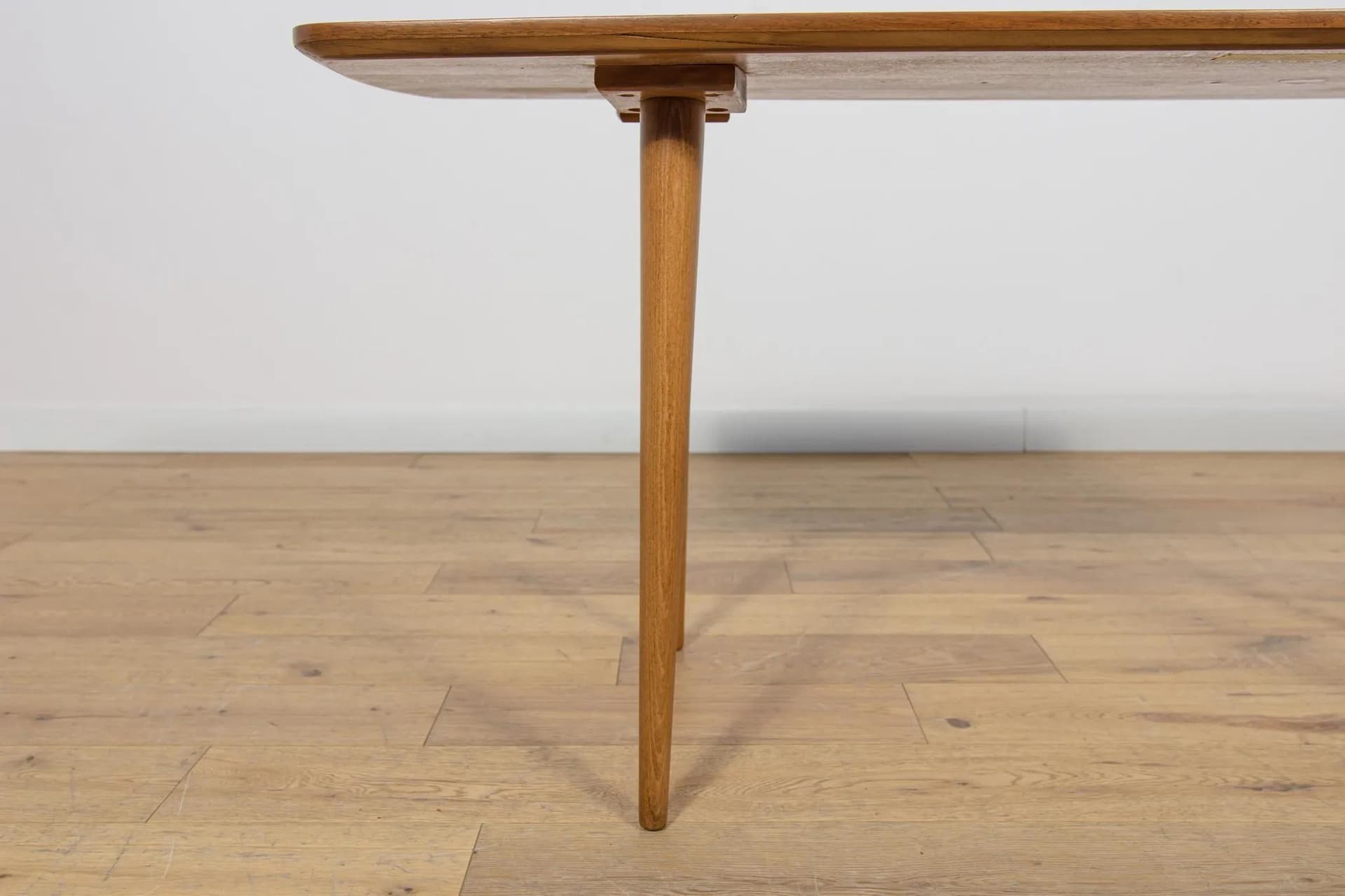 Coffee table, brown walnut, by B. Landsman, H. Nepozitek, Jitona, Czechoslovakia, 1960s. - 73847