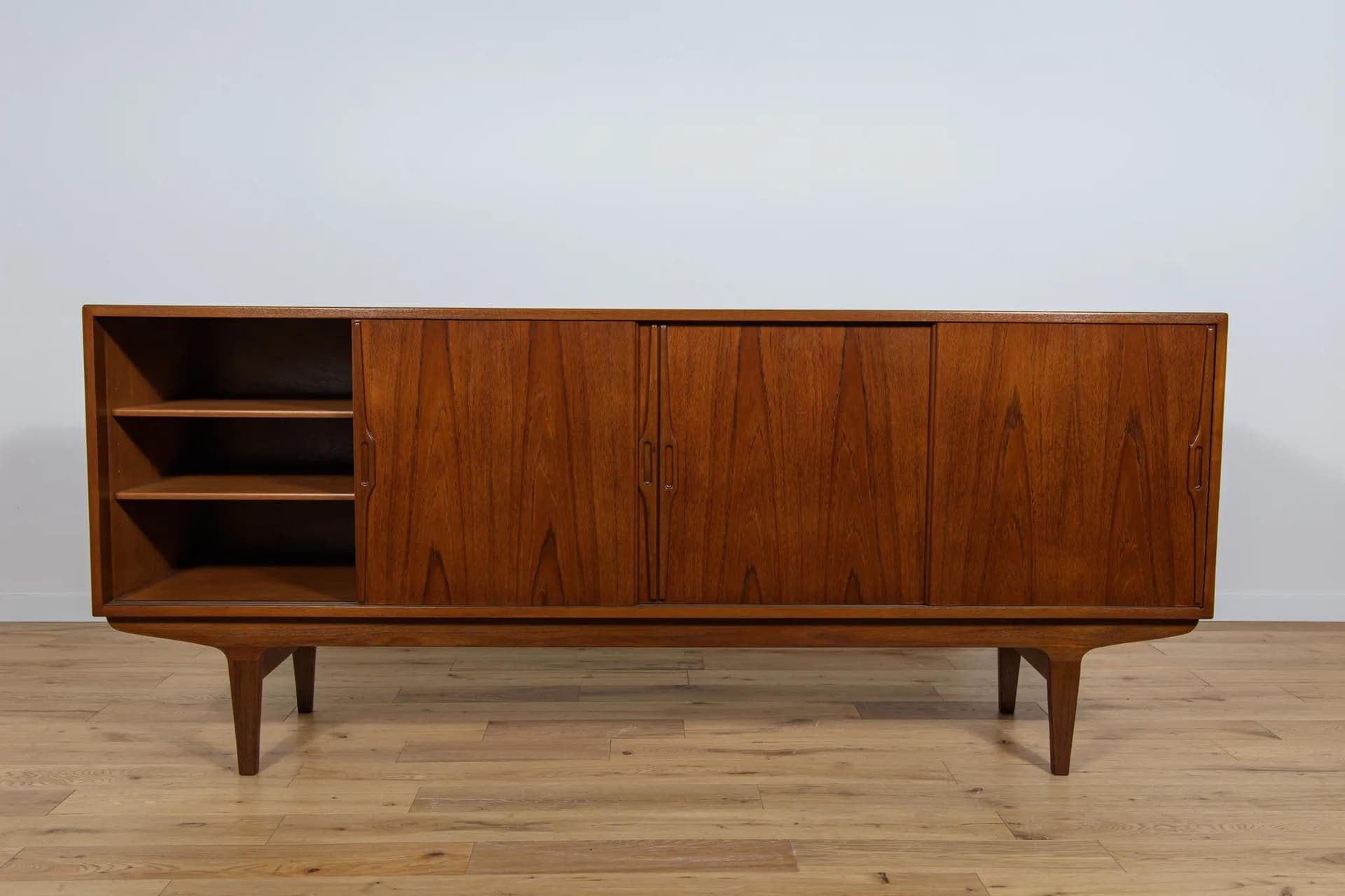 Komoda, teak brązowy, Westergaard Mobelfabrik, Dania, lata 60. - 73678