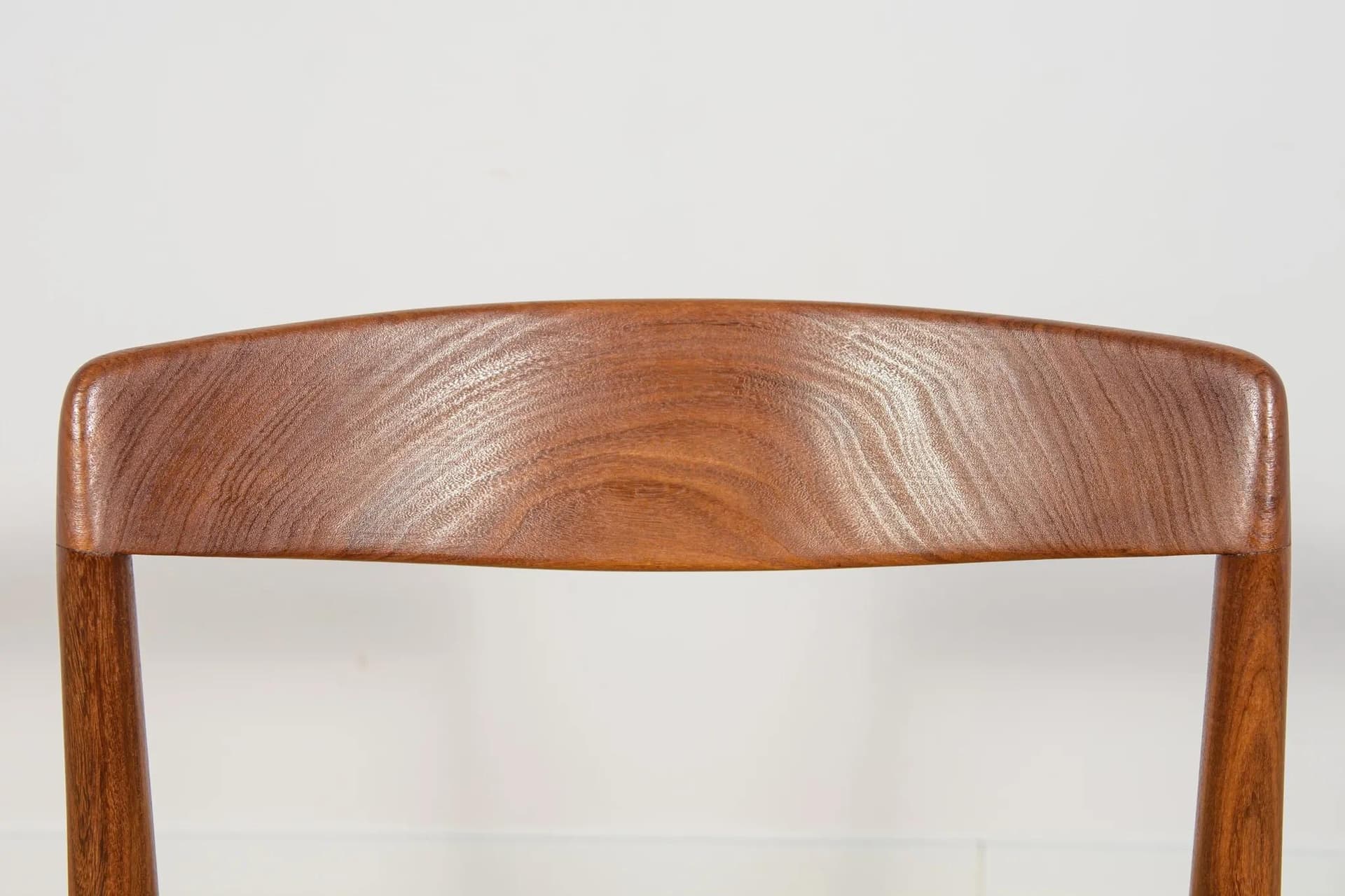 Krzesło, teak brązowy jasny, Dania, lata 60. - 73652