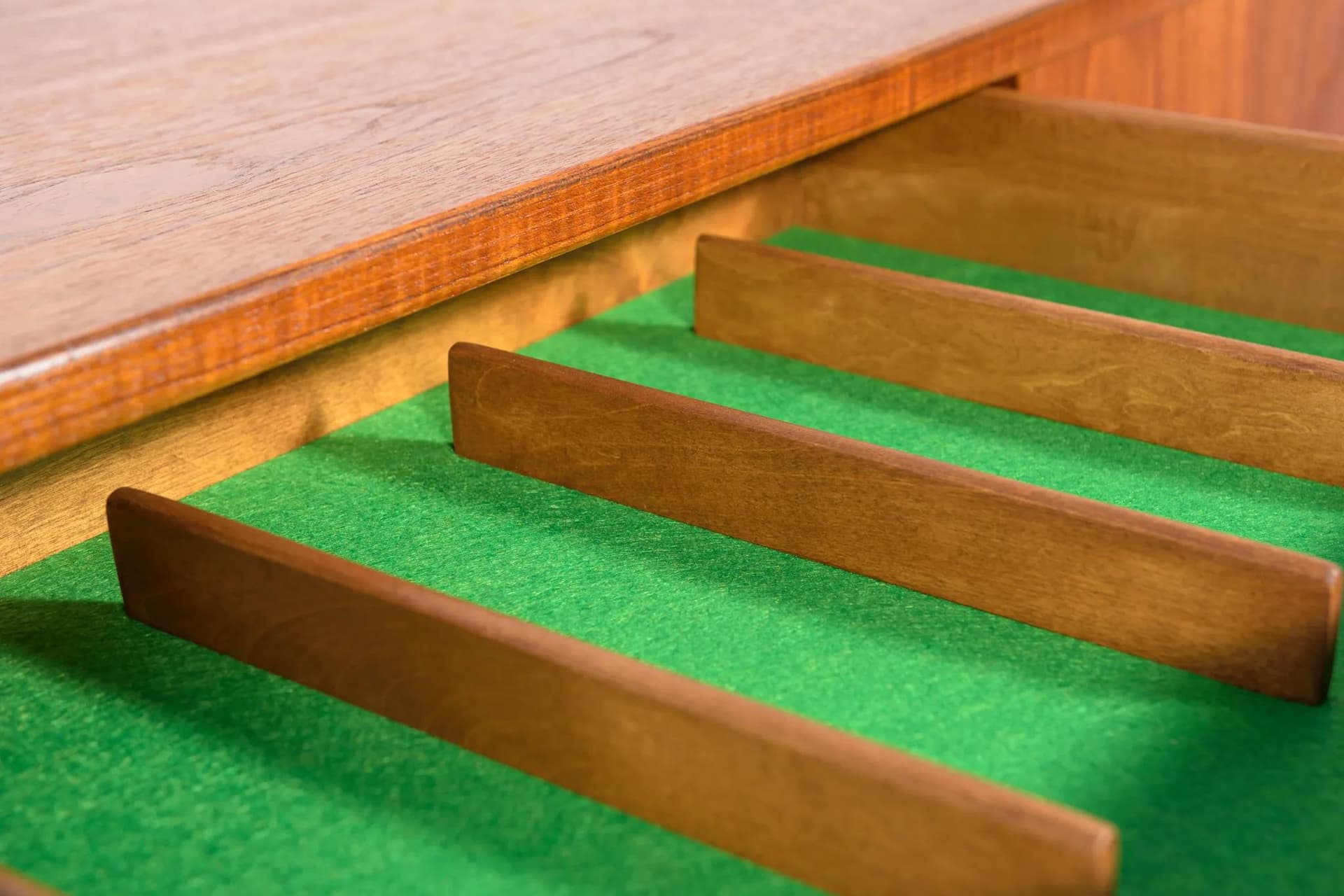 Sideboard, teak, brązowy, proj. N. Jonsson, Szwecja, lata 60. - 75061