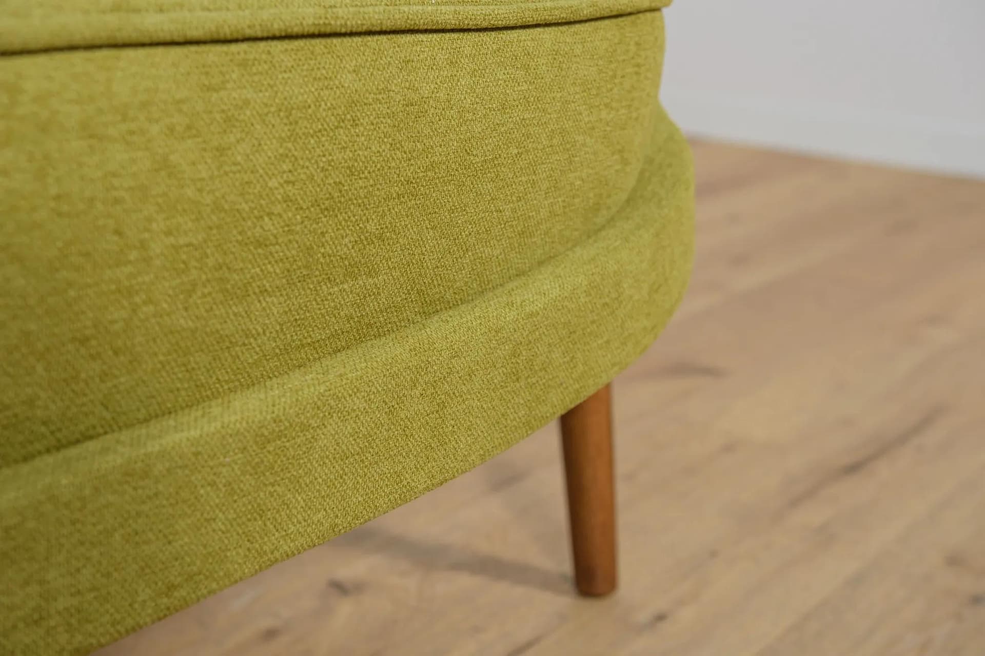 Sofa President, zielona, tkanina, drewno bukowe, AB Ardebo Stoppmöbelfabrik, Szwecja, lata 60. - 74991