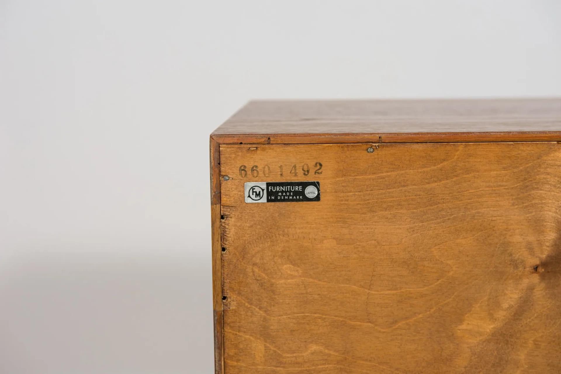 Komoda, teak brązowy, Feldballes Møbelfabrik, Dania, lata 60. - 74977