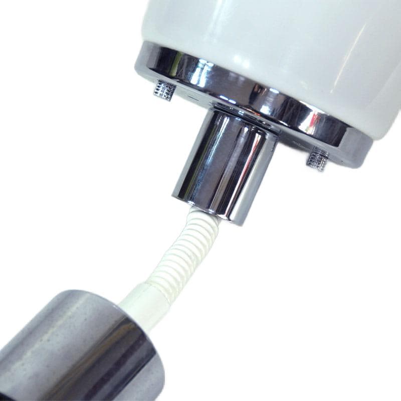 Biała lampa sufitowa Space Age, Włochy, lata 70. - 5998