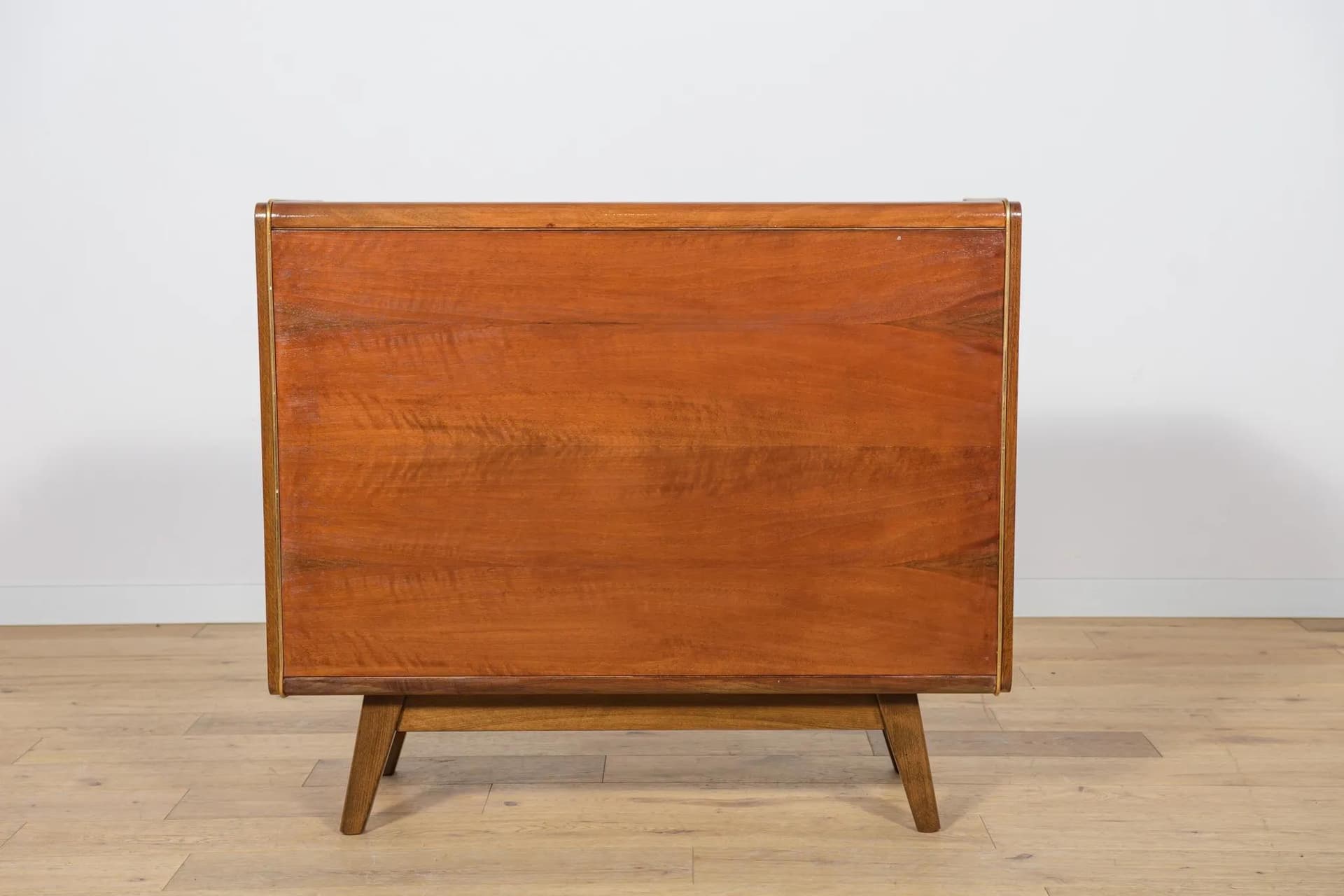 Barek, drewno brązowy, proj. B. Landsman, Jitona, Czechosłowacja, lata 60. - 74787