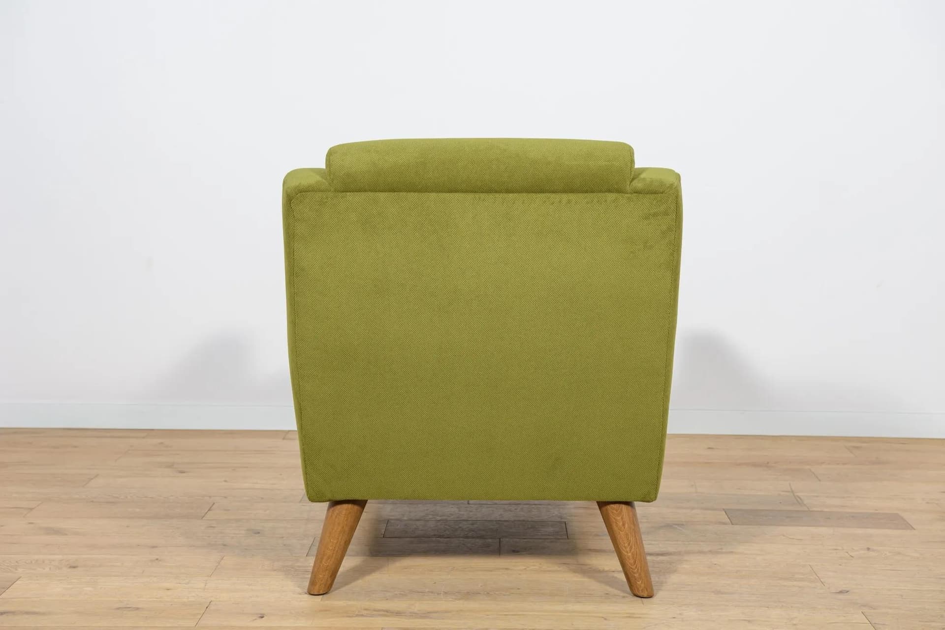 Armchair, olive green, oak, G-Plan, United Kingdom, 1980s. - 74759