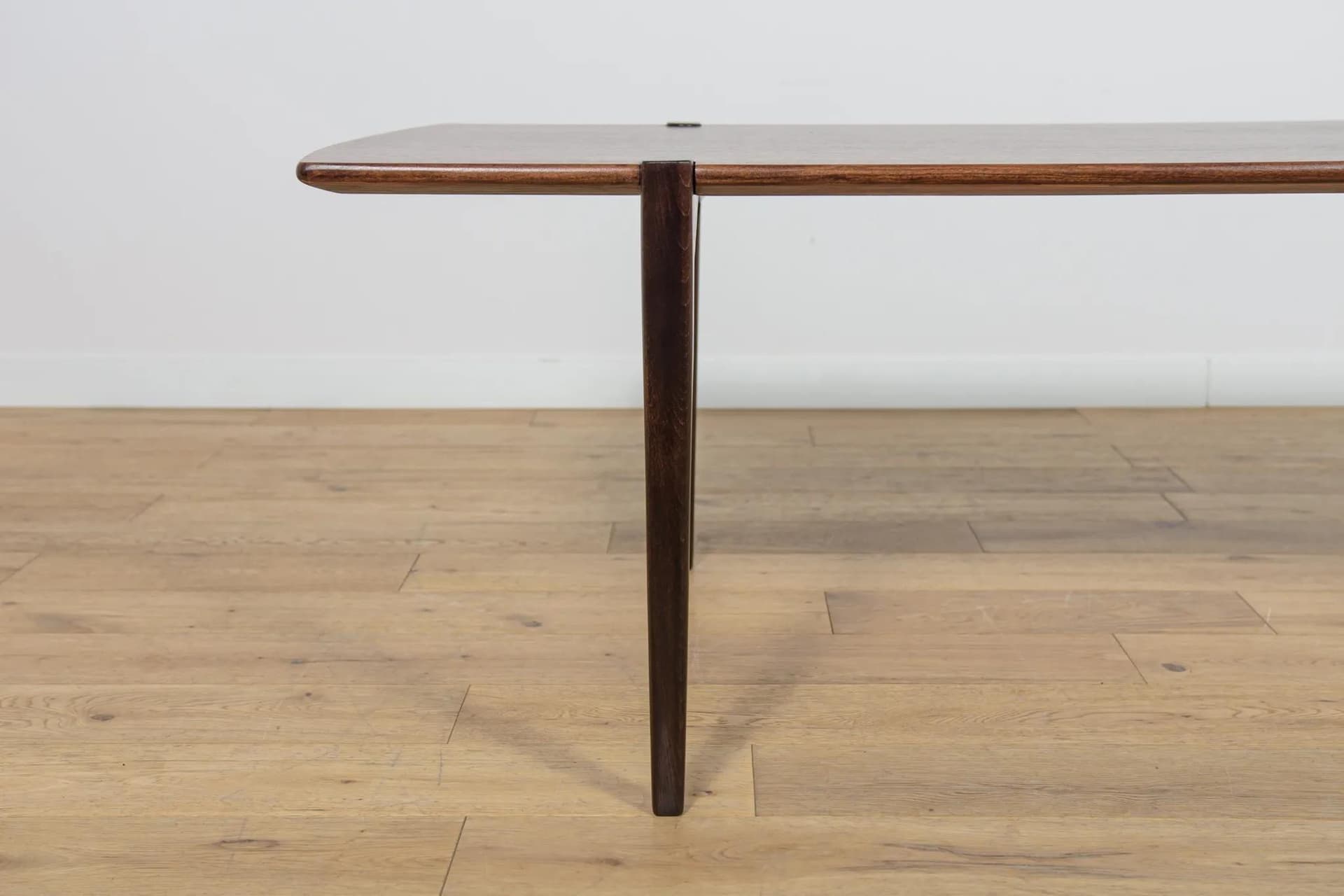 Coffee table, brown rosewood, by D. Rosén, Nordiska Kompaniet, Sweden, 1960s. - 74706