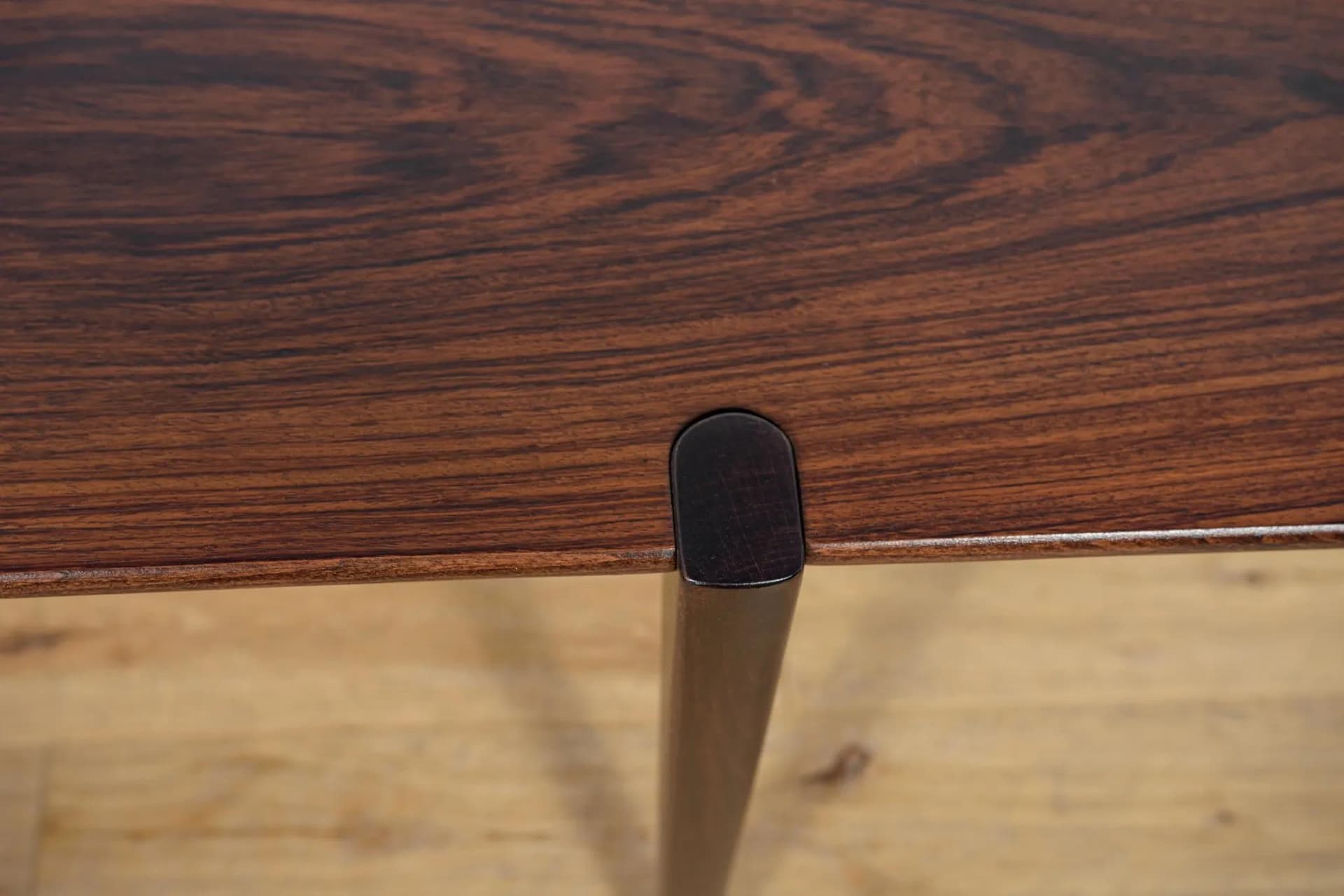 Coffee table, brown rosewood, by D. Rosén, Nordiska Kompaniet, Sweden, 1960s. - 74704