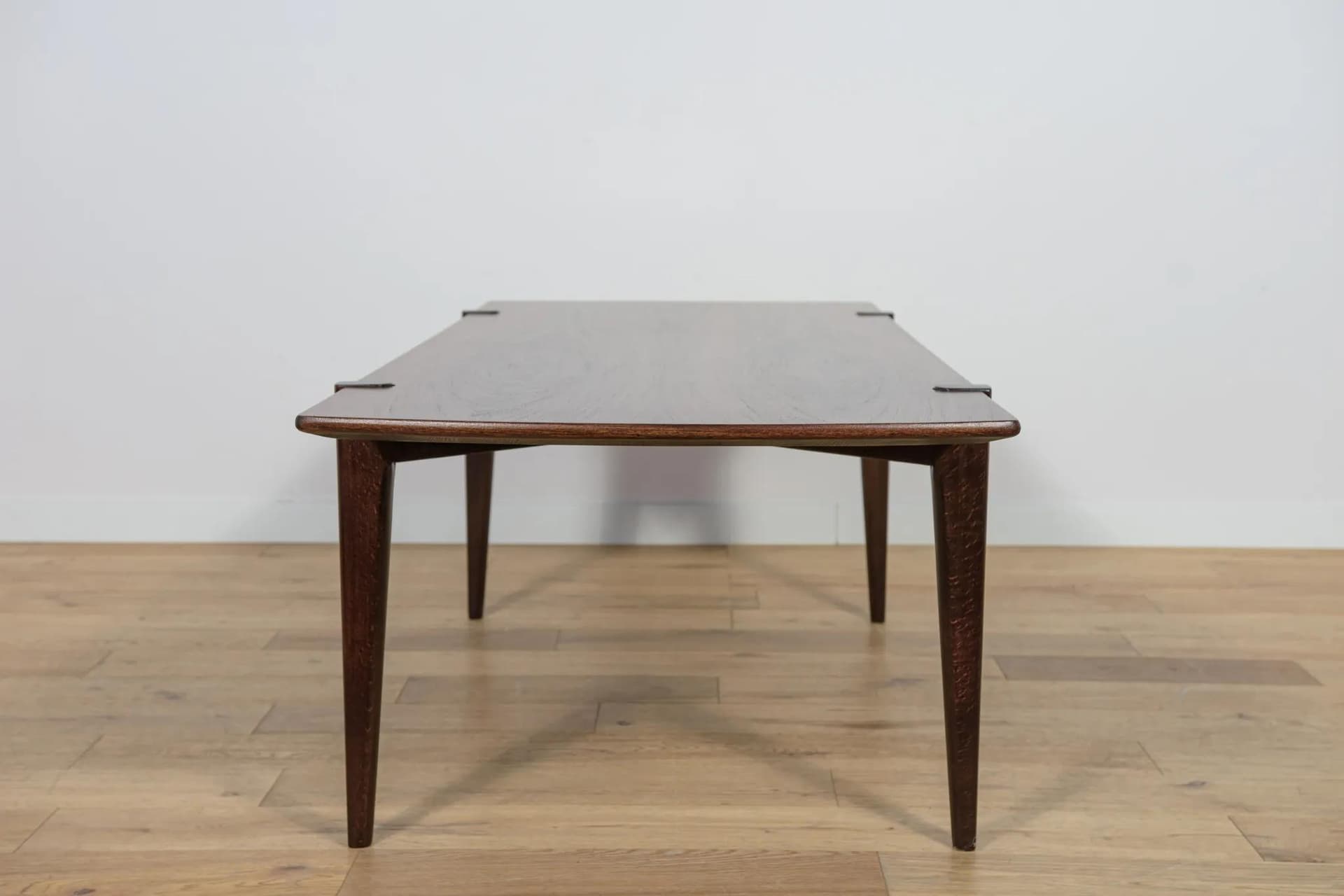 Coffee table, brown rosewood, by D. Rosén, Nordiska Kompaniet, Sweden, 1960s. - 74699